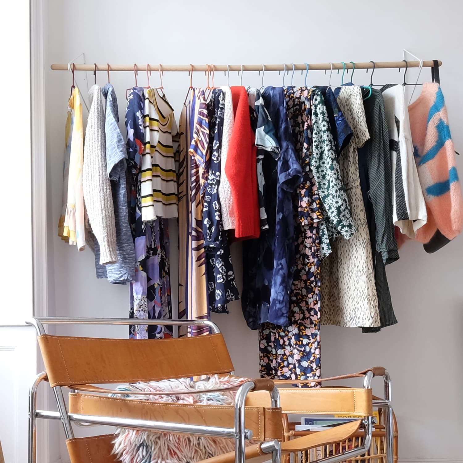 How To Create a Bedroom Closet with Clothing Racks