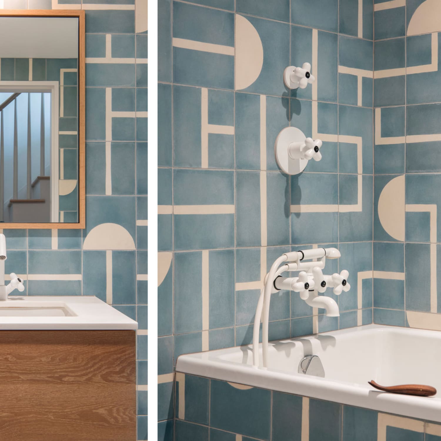 Standard Belyse Disco Maximalist Bathrooms That Feature Gorgeous Tile | Apartment Therapy