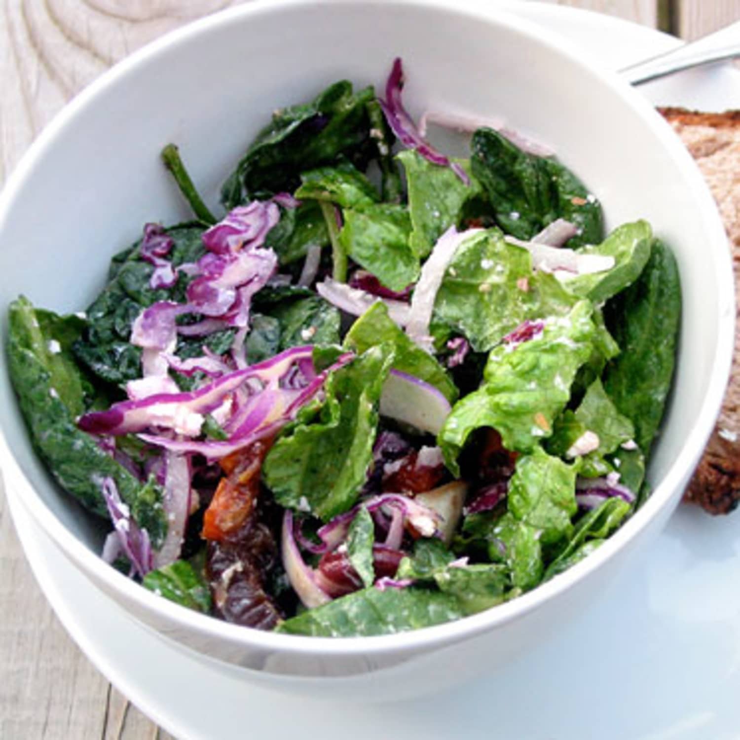 Make Ahead Lunch Recipe Big Green Salad With Shallots Chicken