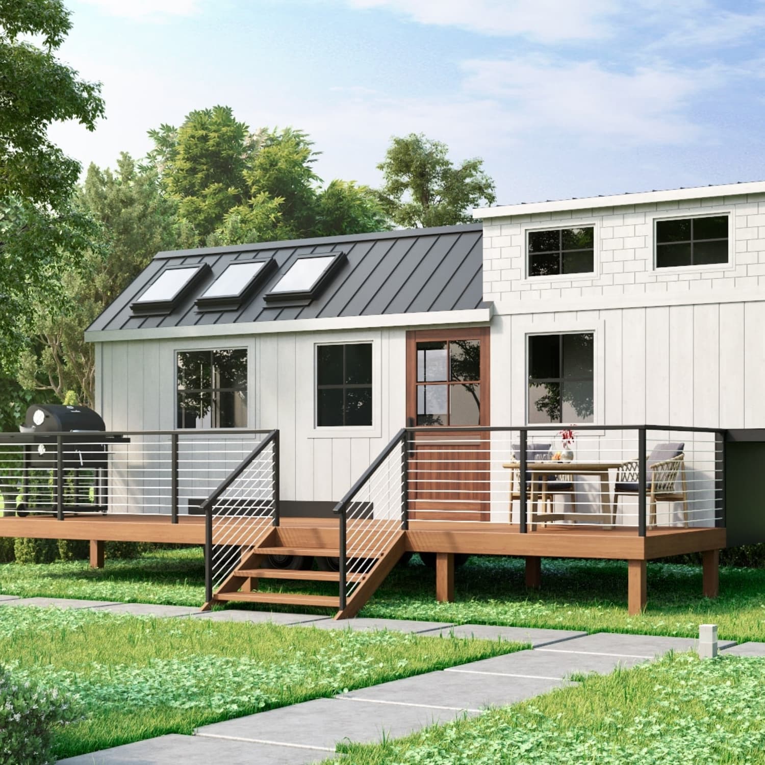 Tiny House Model Sleeps 6 Photos Floor Plan Apartment Therapy