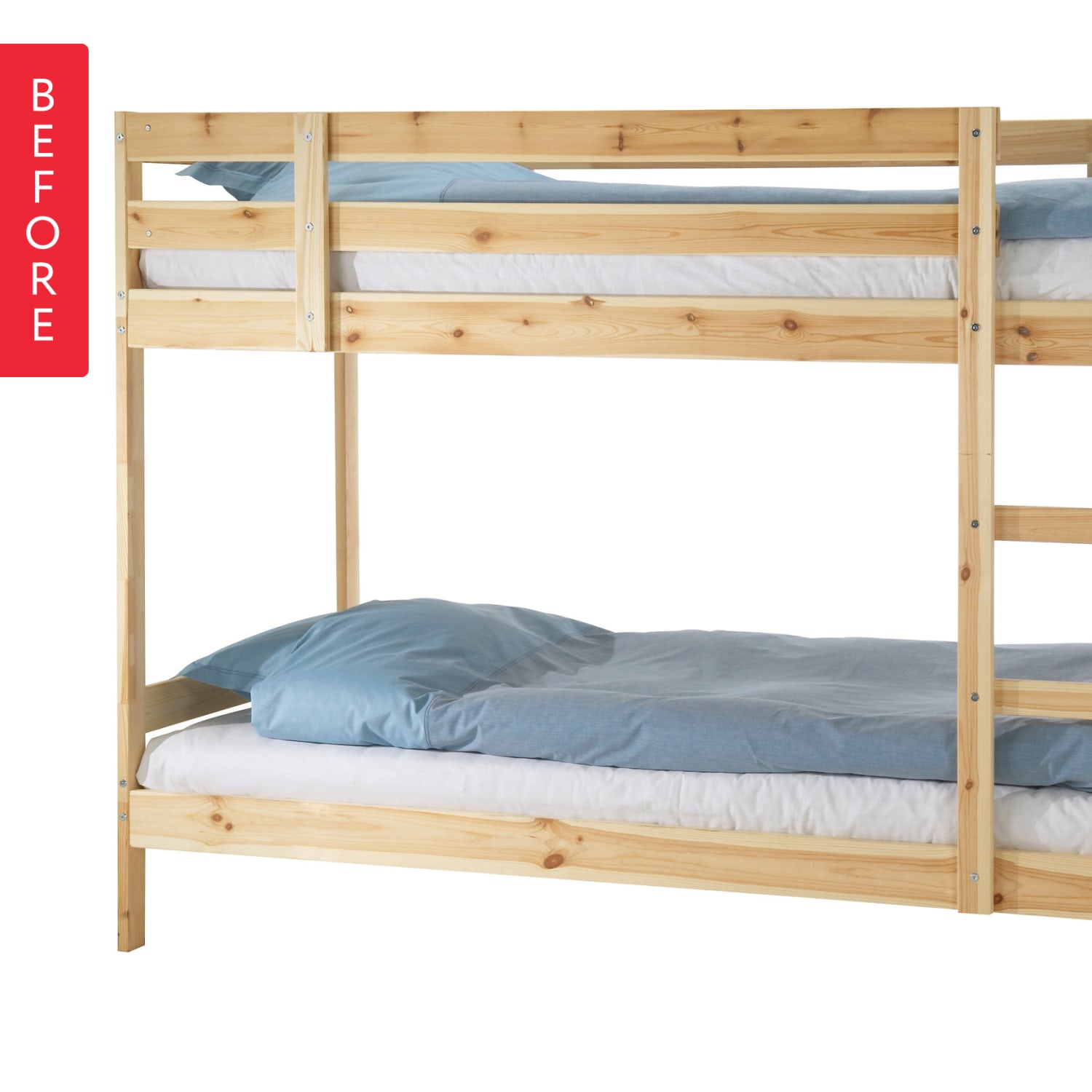 Before After Plain Jane Ikea Bunk Bed To Indoor Kids Cabin Apartment Therapy Indoor playhouse would be great for rainy season. plain jane ikea bunk bed to indoor kids