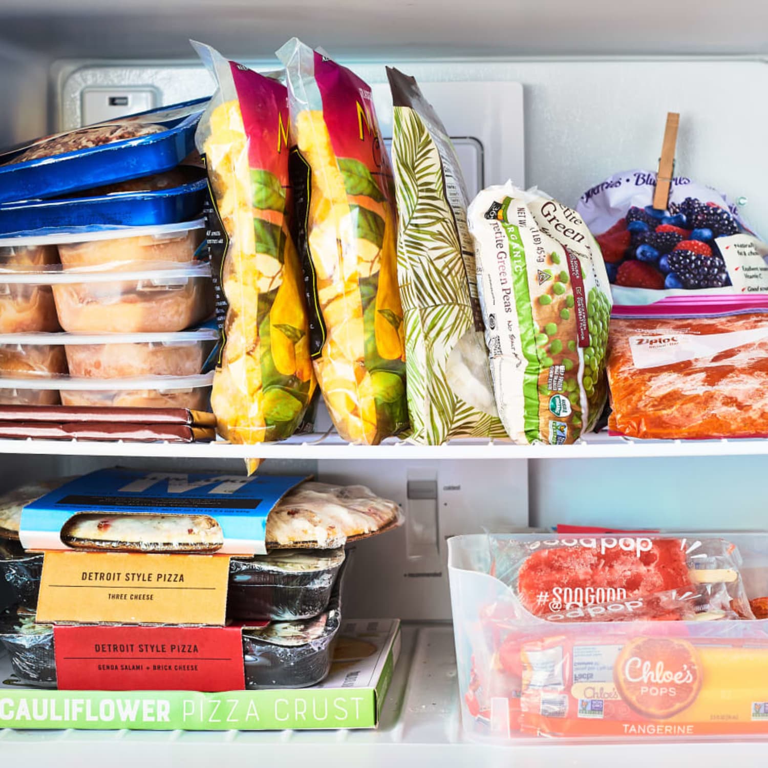 Freezer Organization Ideas for Frozen Food Month
