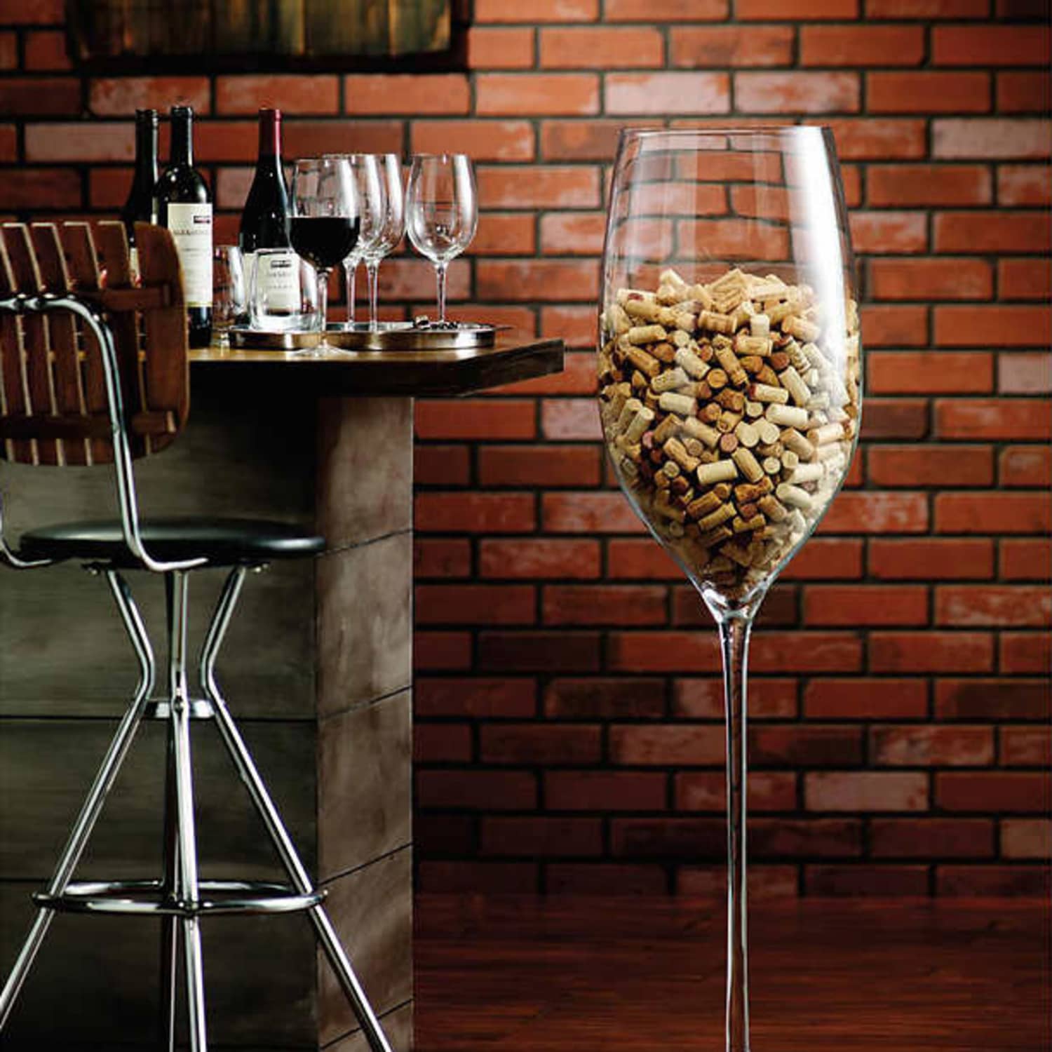 XL Oversized Wine Glass Dimensions & Drawings