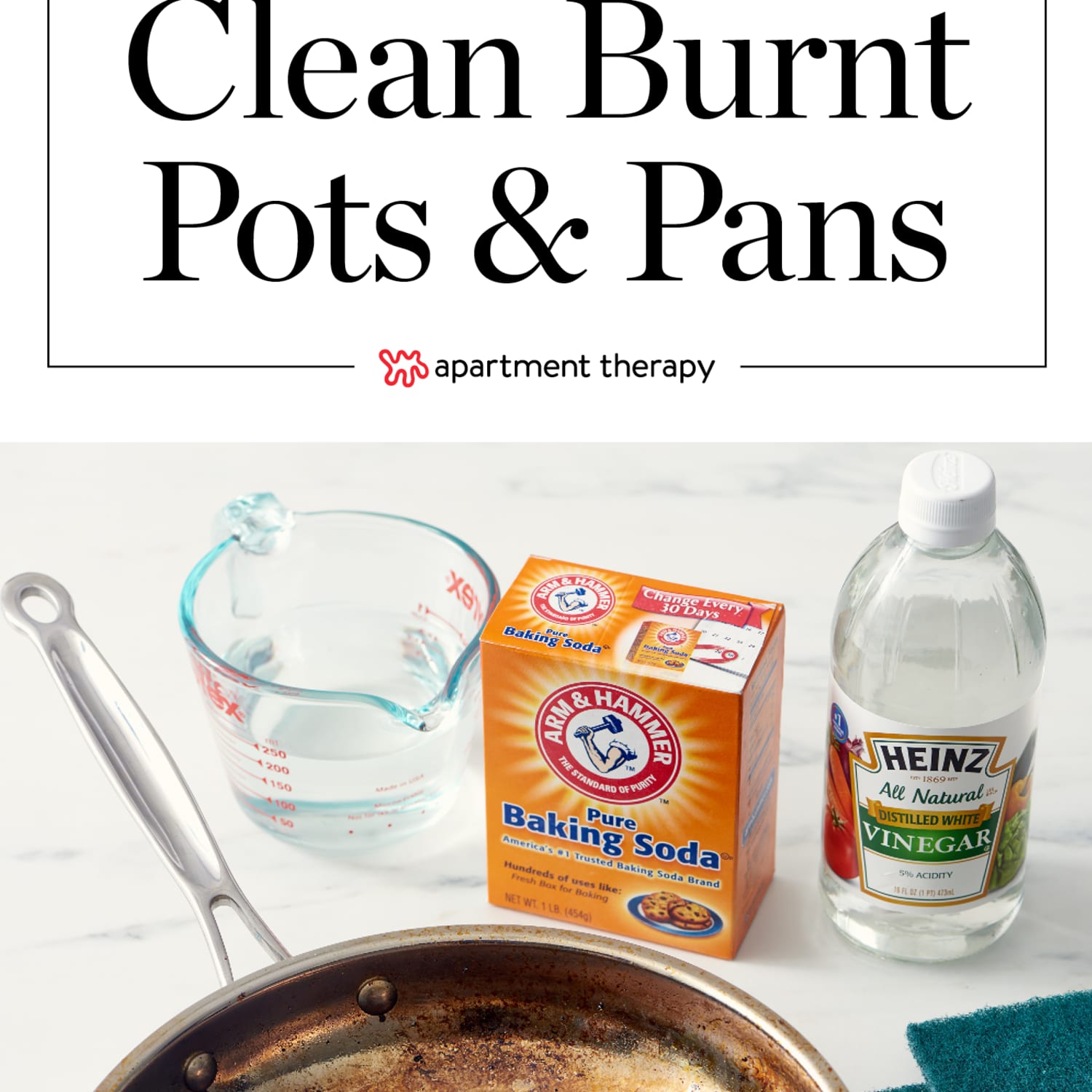 How to Clean a Burnt Pot or Pan - How Do You Clean Scorched