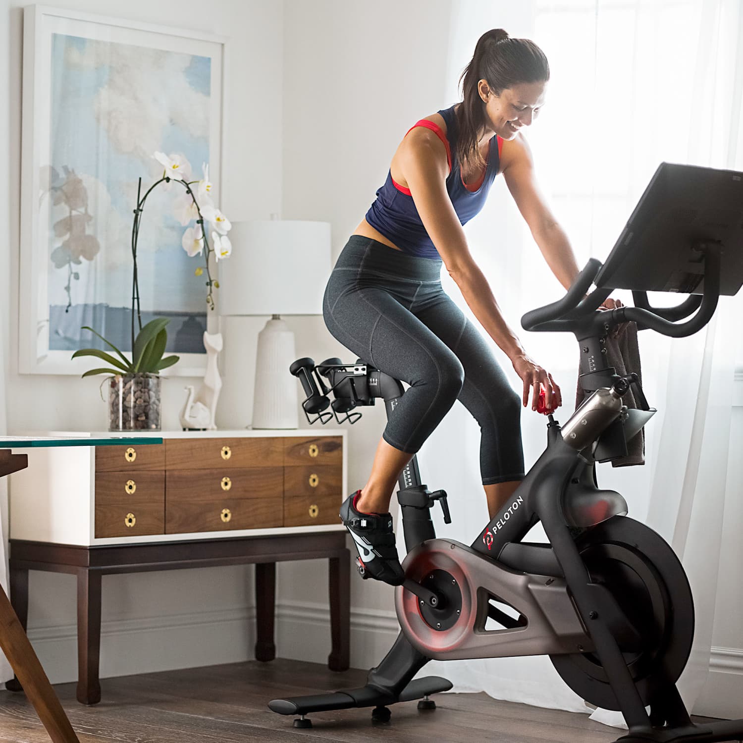 exercise bike with streaming classes