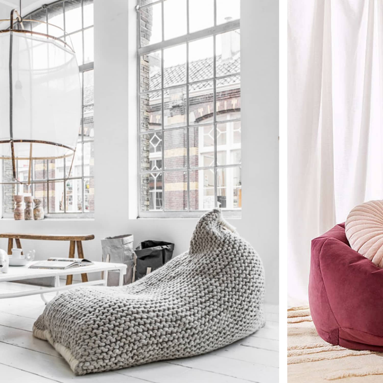 Giant Bean Bag Chair - Chenille in 2023  Bean bag chair, Giant bean bag  chair, Giant bean bags