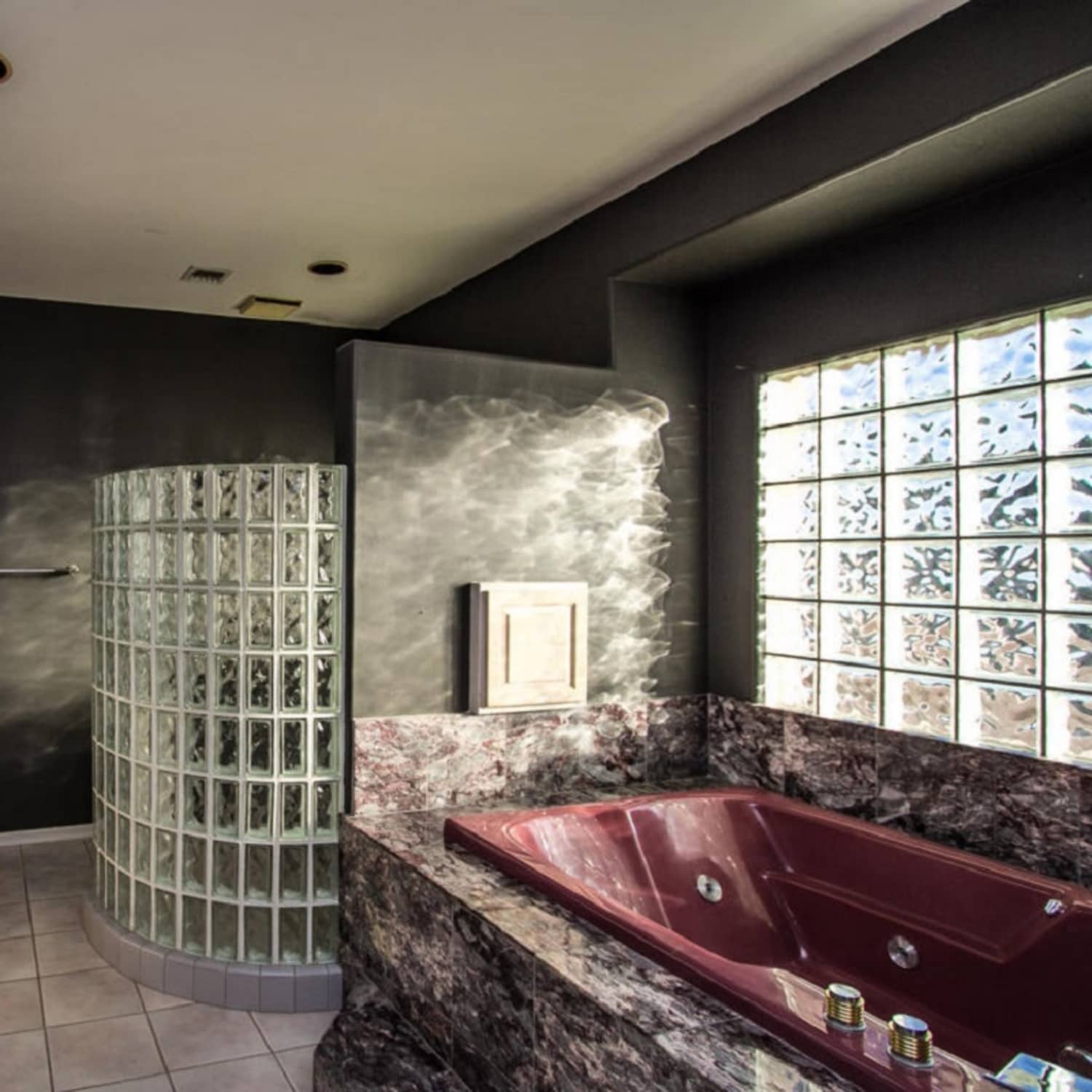 Before And After This 90s Bathroom Was A Sexy Beast Apartment