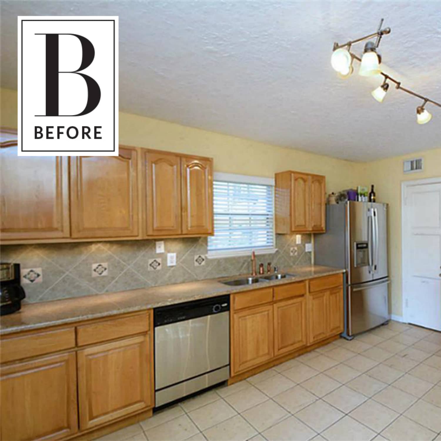 Before & After: Getting Rid of a Yellow Spanish Style Kitchen ...