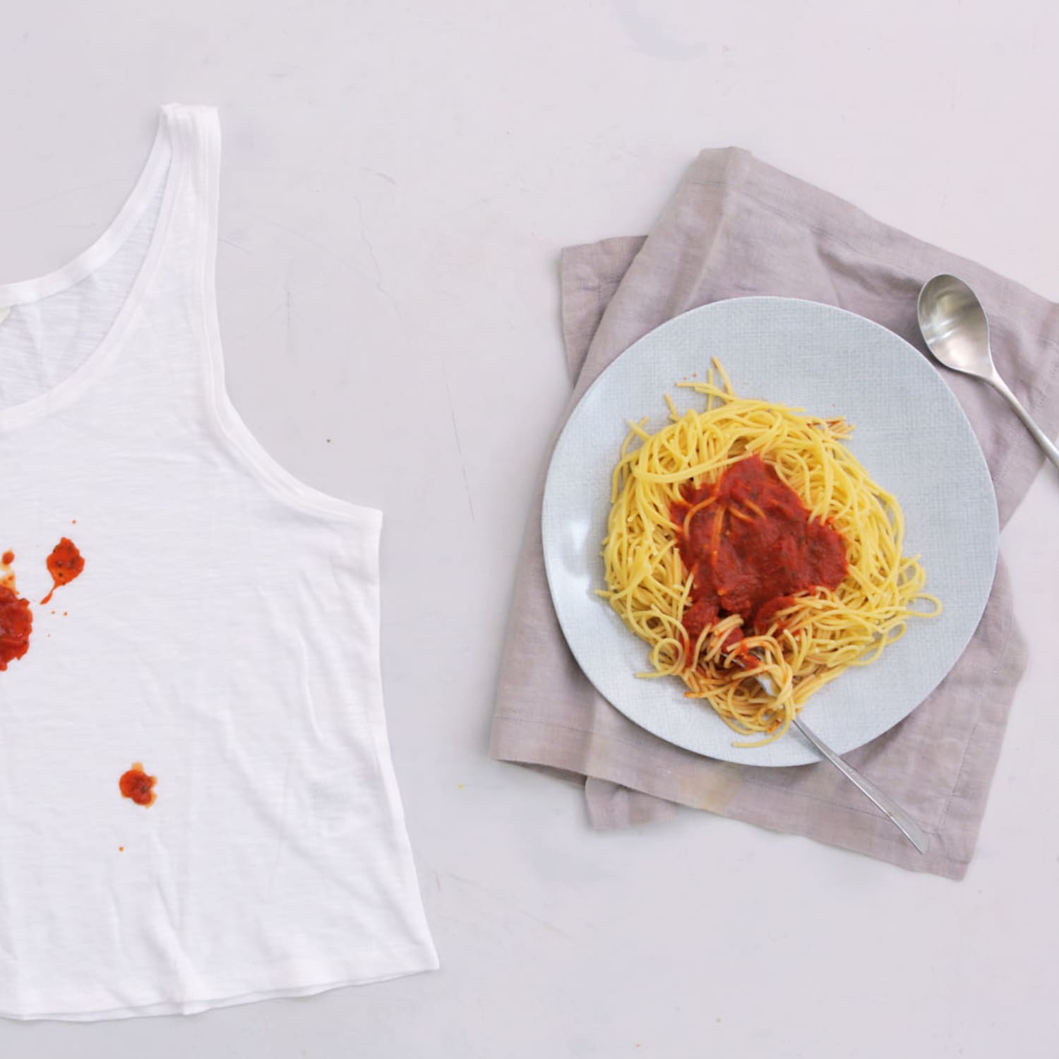 How To Remove Tomato Sauce Stains From Clothes: 3 Home Hacks, Tested |  Apartment Therapy