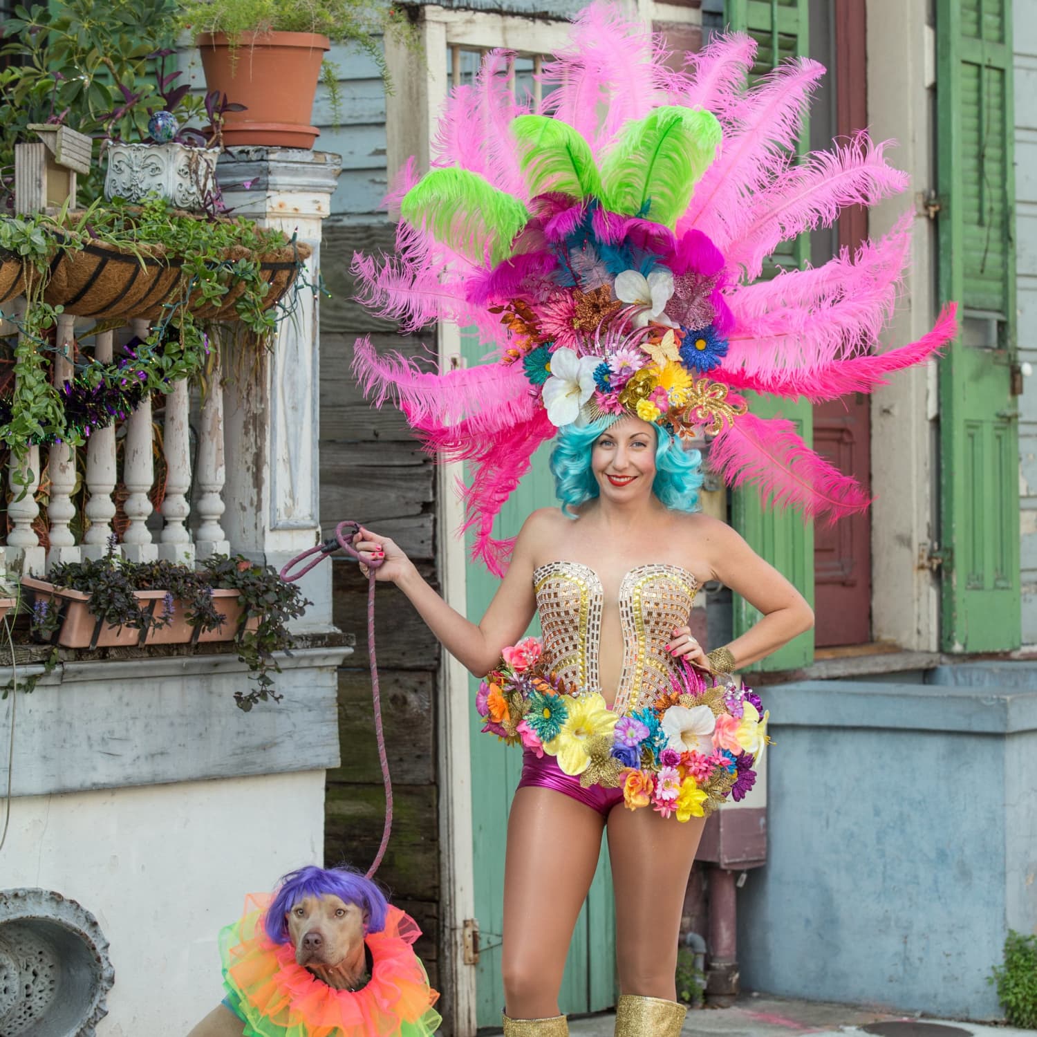 Style Profile Mardi Gras Costume Style in New Orleans Apartment Therapy photo