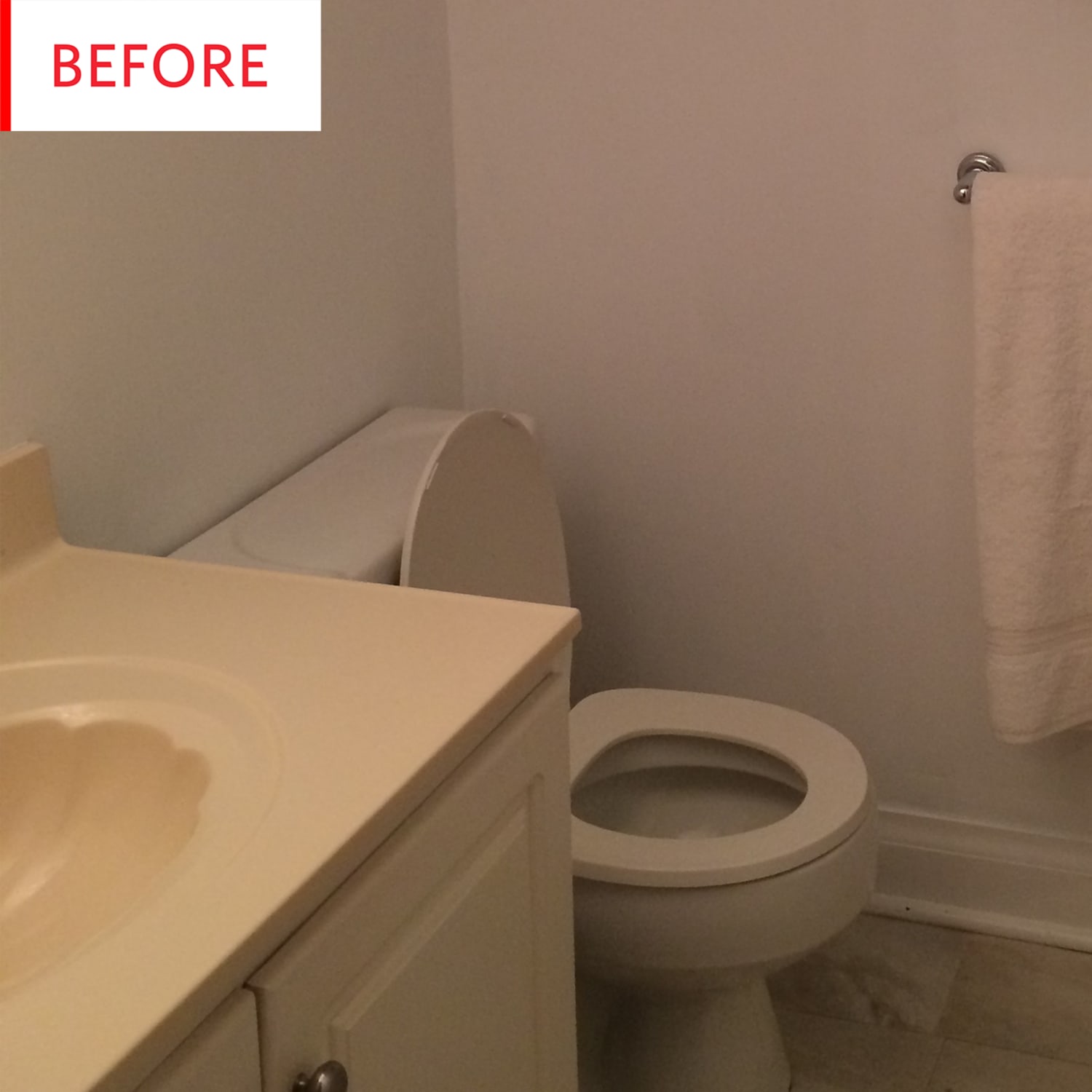 Before And After This Rental Bath Reached Its Breaking Point
