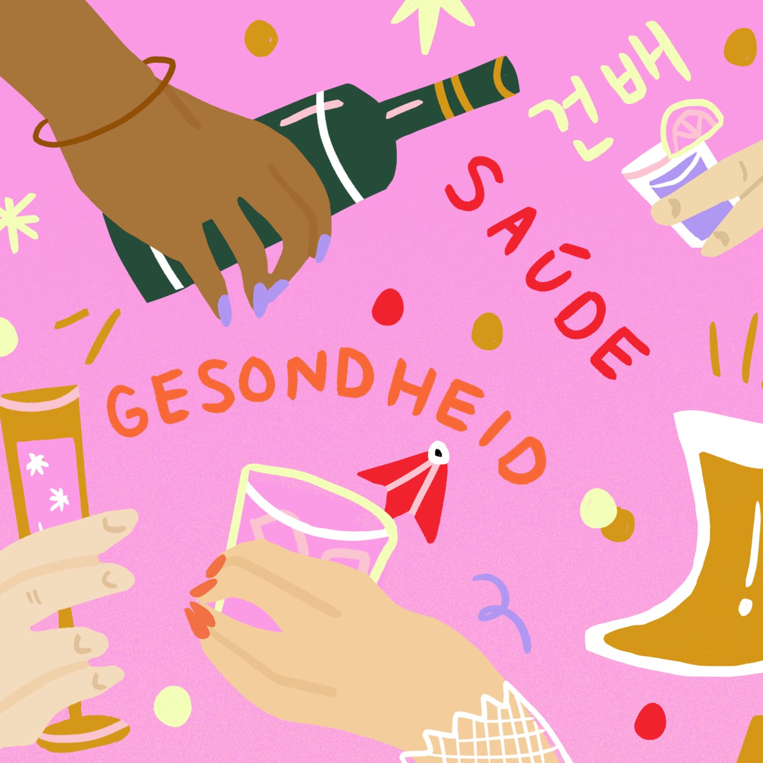 16 Ways to Say Cheers in Different Languages