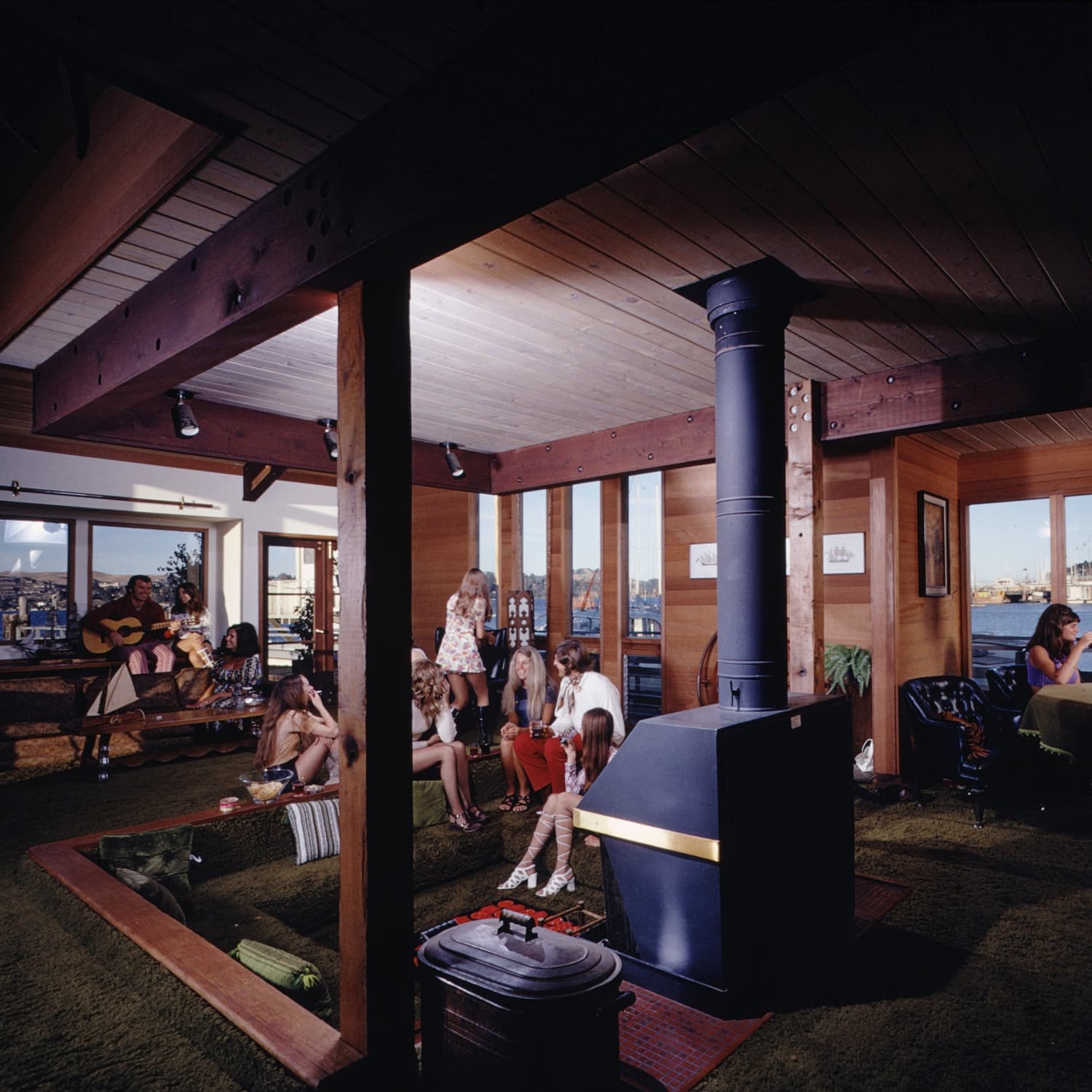 A Brief History Of The Sunken Living Room Apartment Therapy