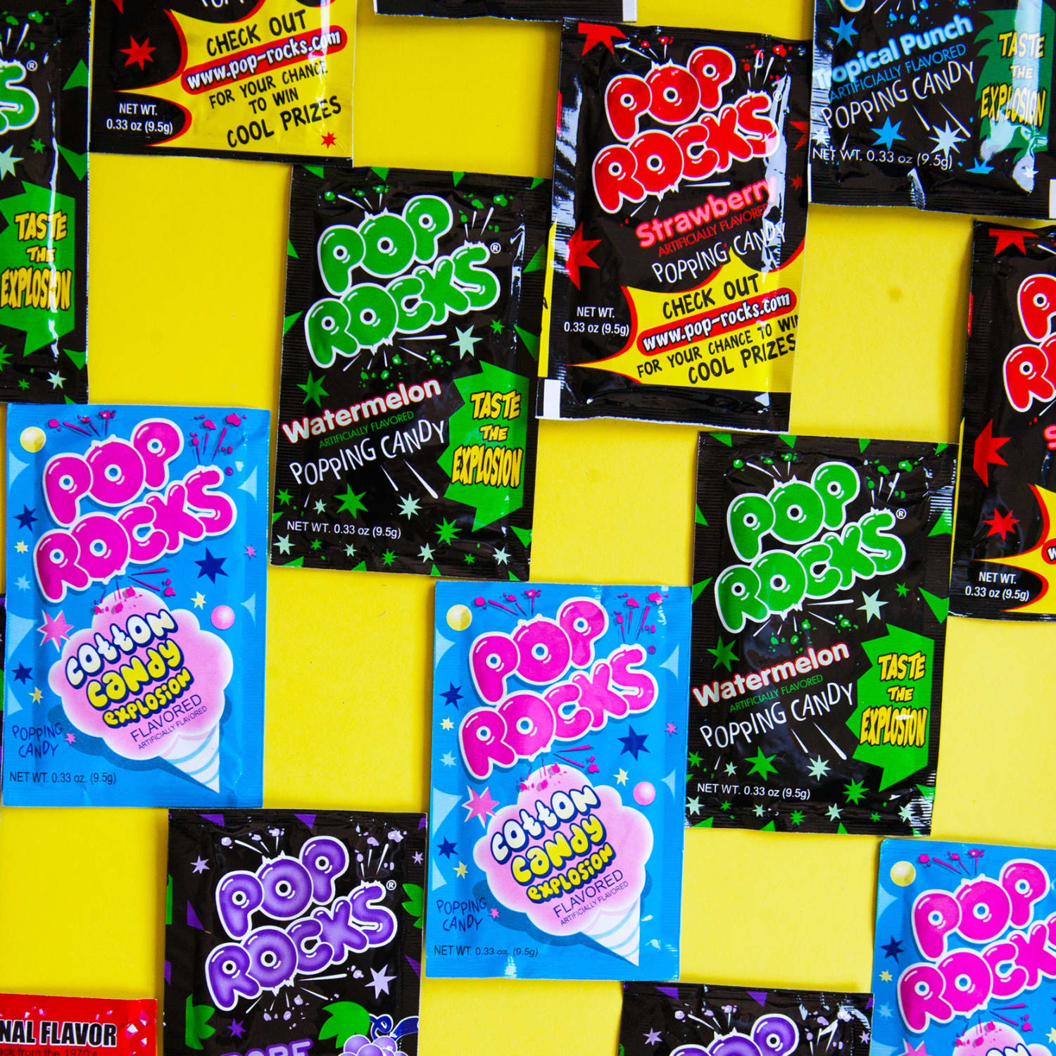 A Guide to the Flavors of Pop Rocks