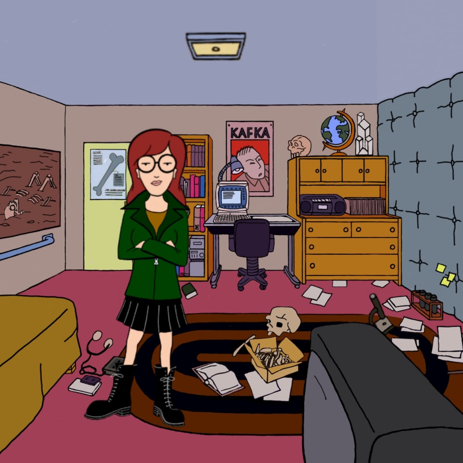 Daria morgendorffer bedroom