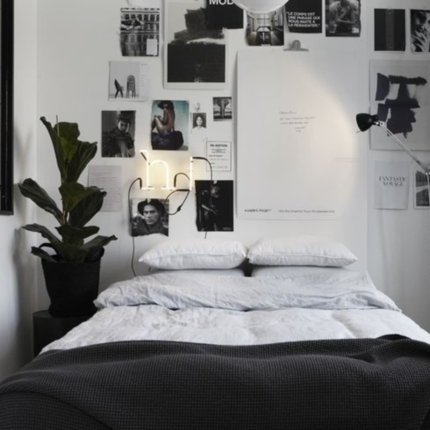 19+ Sensational Black And White Aesthetic Room Images