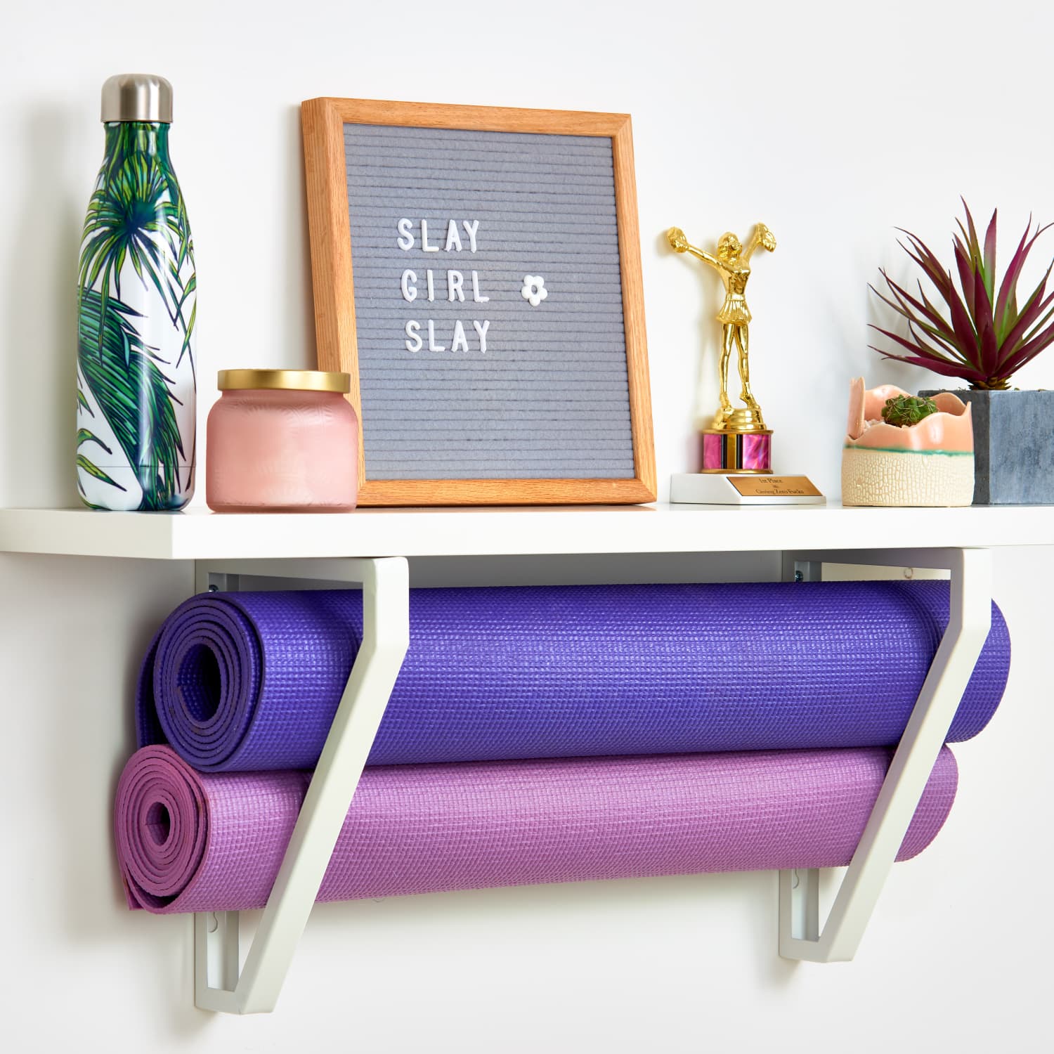 Mini home gym storage ideas for weights, Ikea hack Raskog unit