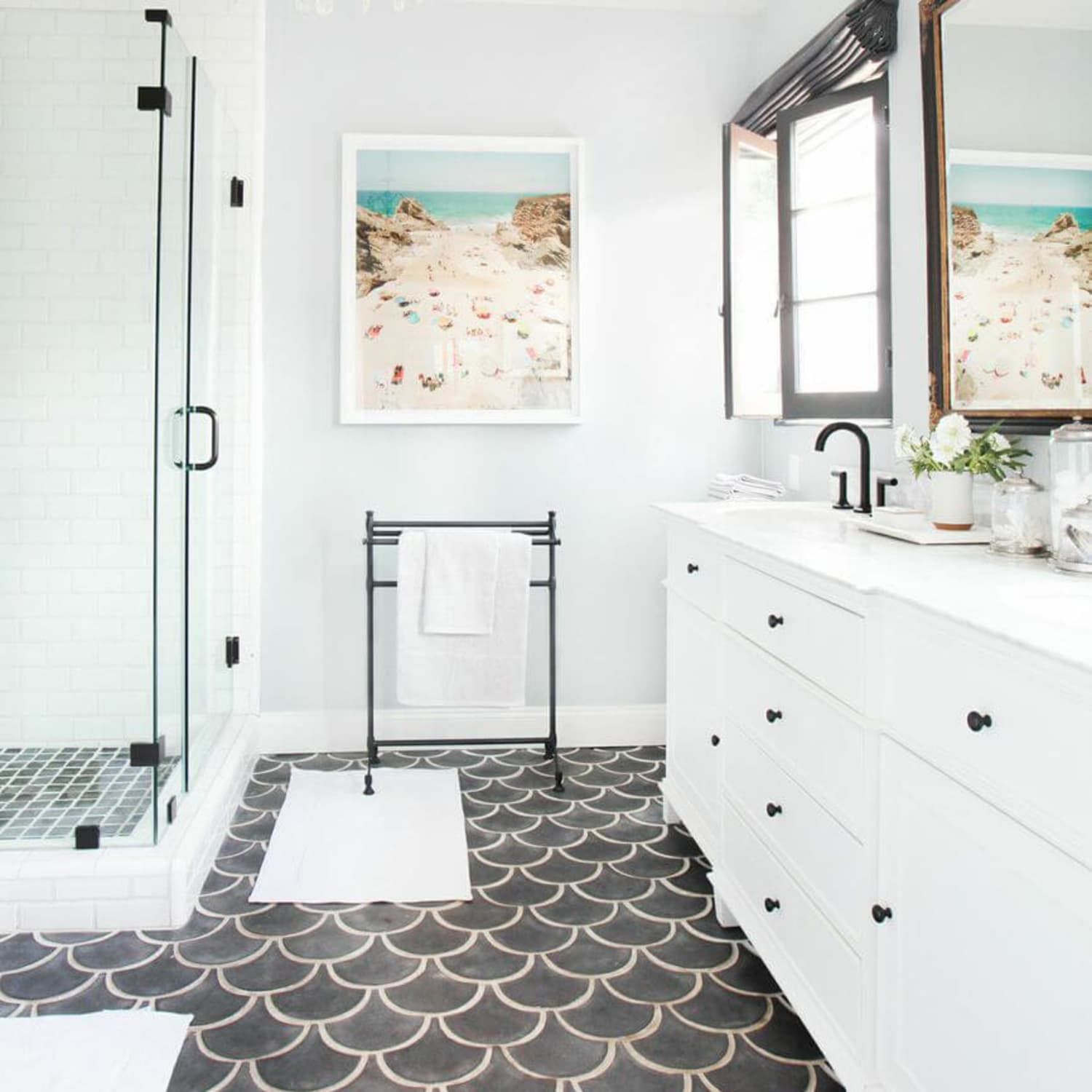 Bathroom Updates, Organization & Printable - Balancing Home