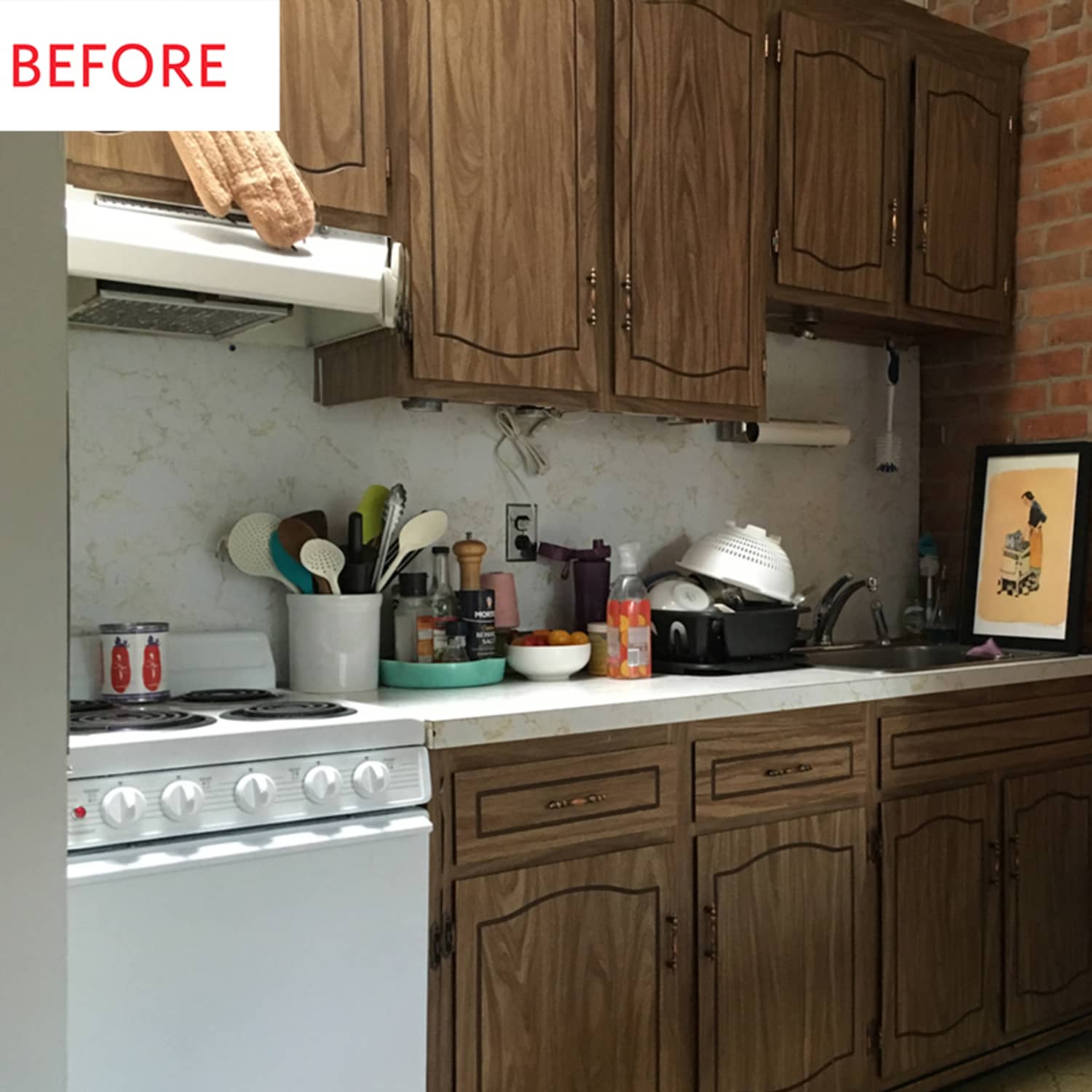 300 Later This Rental Kitchen Is No Longer Recognizable Apartment Therapy