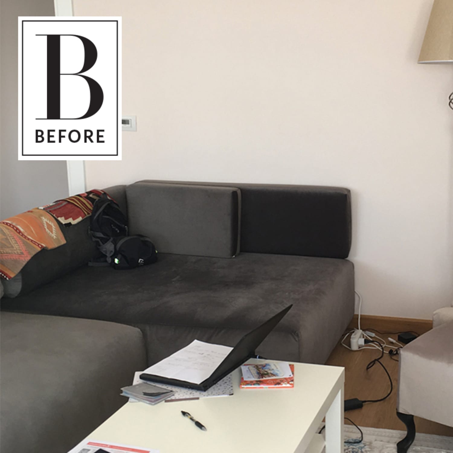 Before After A Bland Pre Furnished Apartment Gets A Makeover Apartment Therapy Thats just how apartments go, always a reason to move. a bland pre furnished apartment gets a