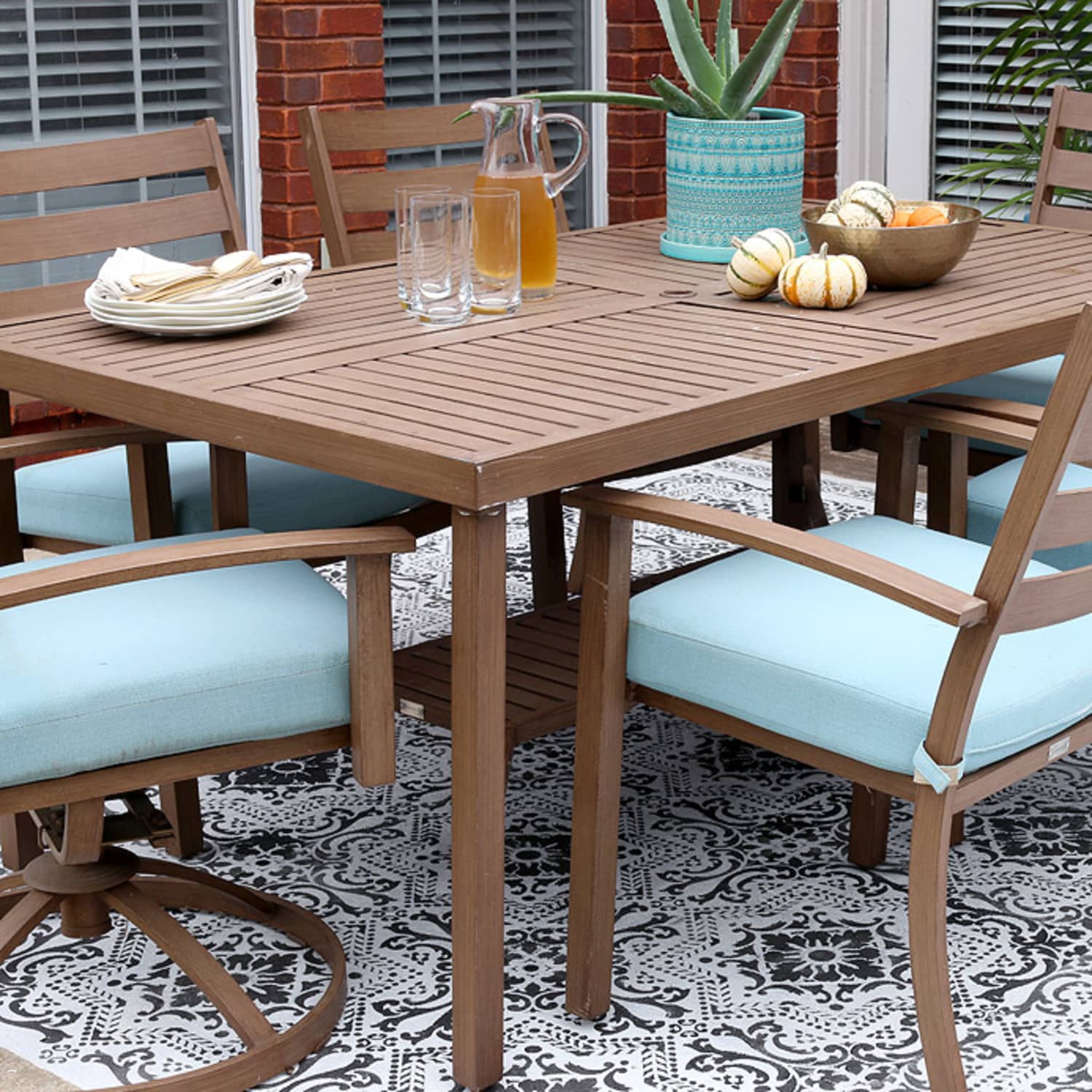 Inspiring Patio Floor Paint Patio Floor Stencil Trend