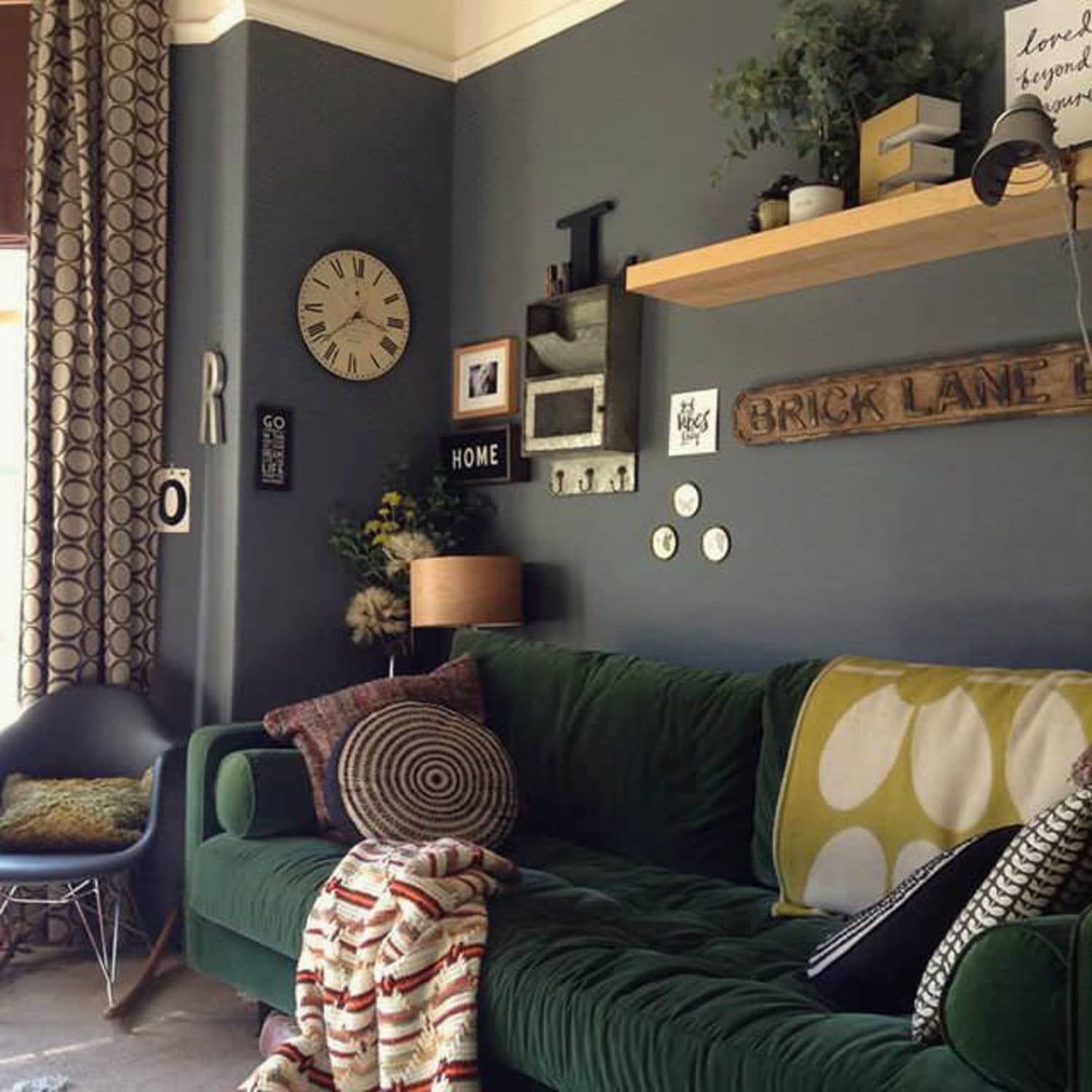 An Abigail Ahern Inspired Living Room Filled With Thrifted