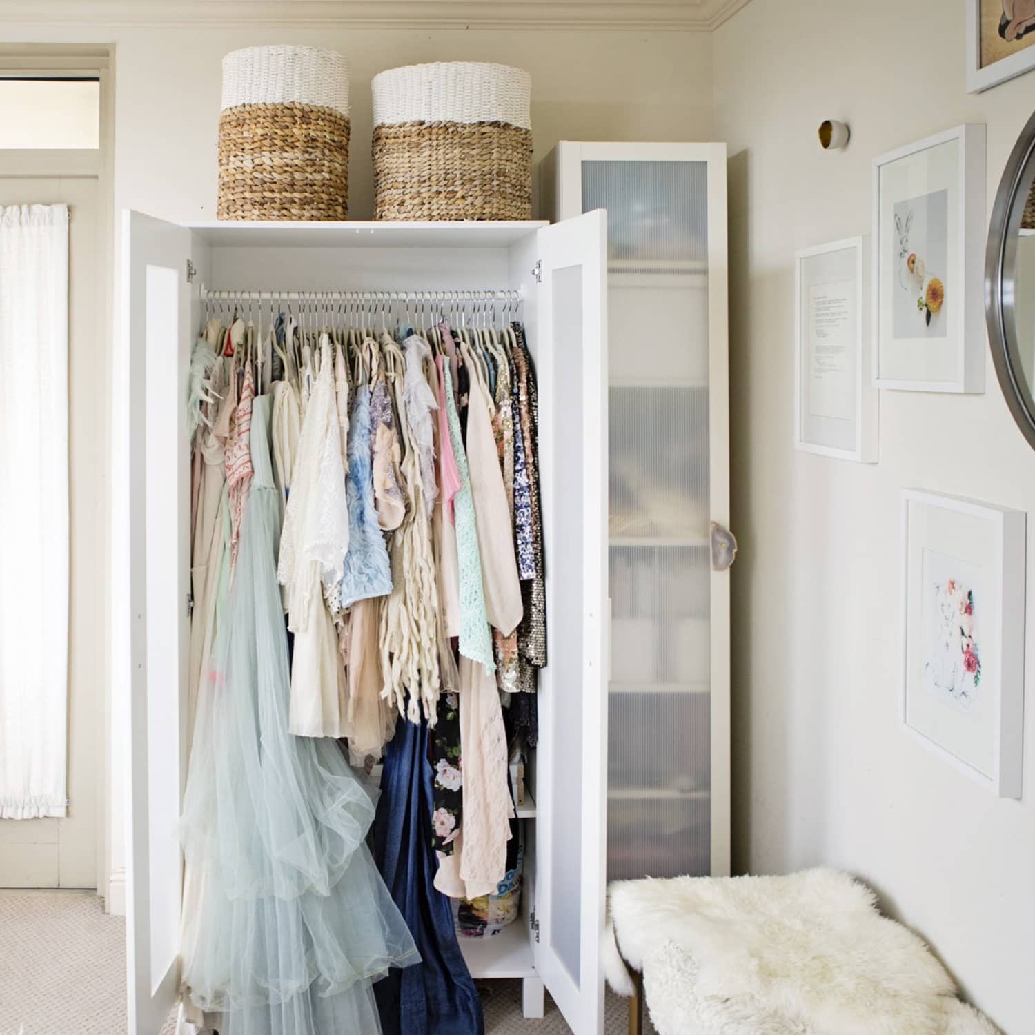 How To Create A Closet In A Small Space Apartment Therapy