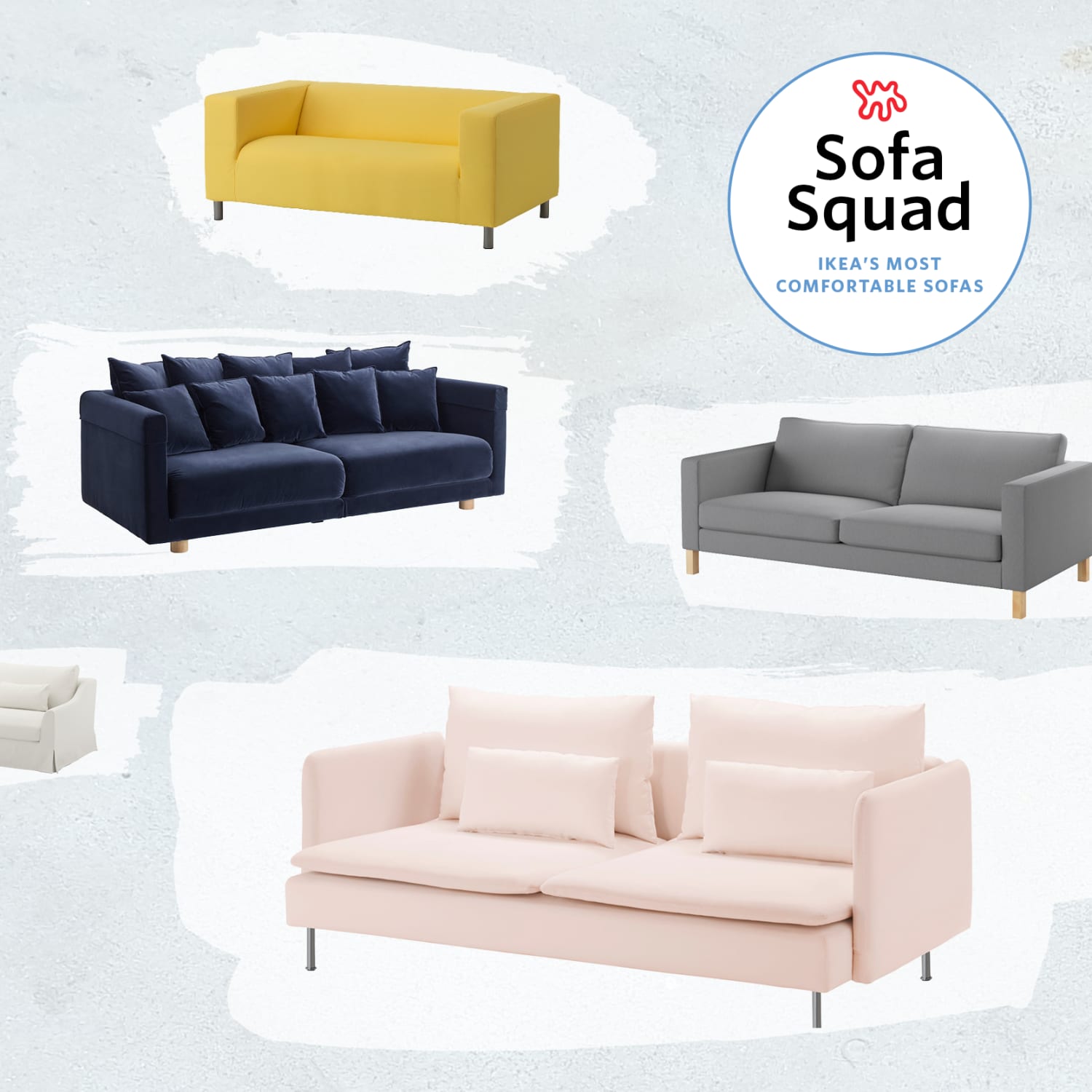 The Best Most Comfortable Ikea Sofas Apartment Therapy