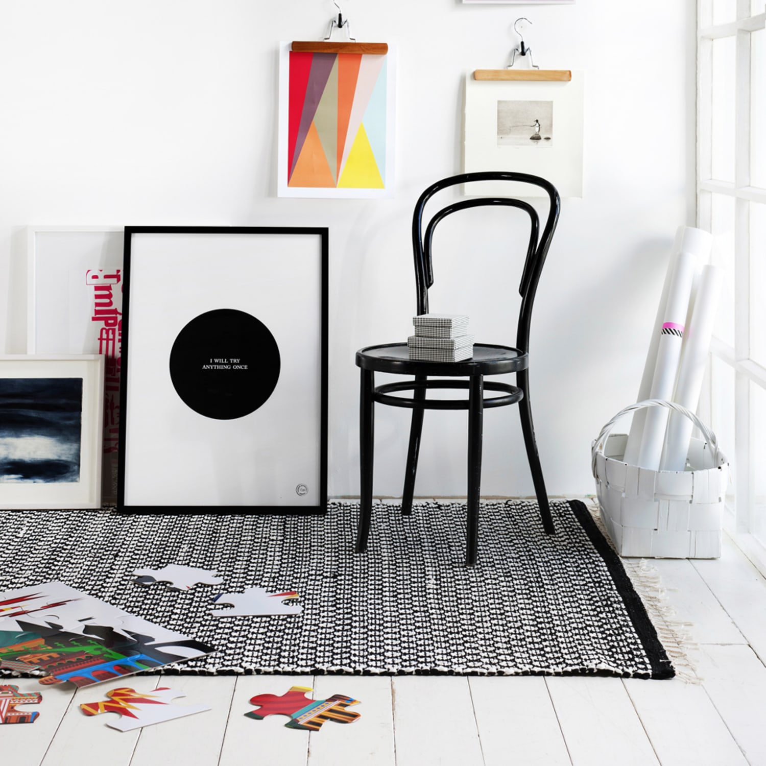 10 Ways To Display Artwork Without Framing Apartment Therapy