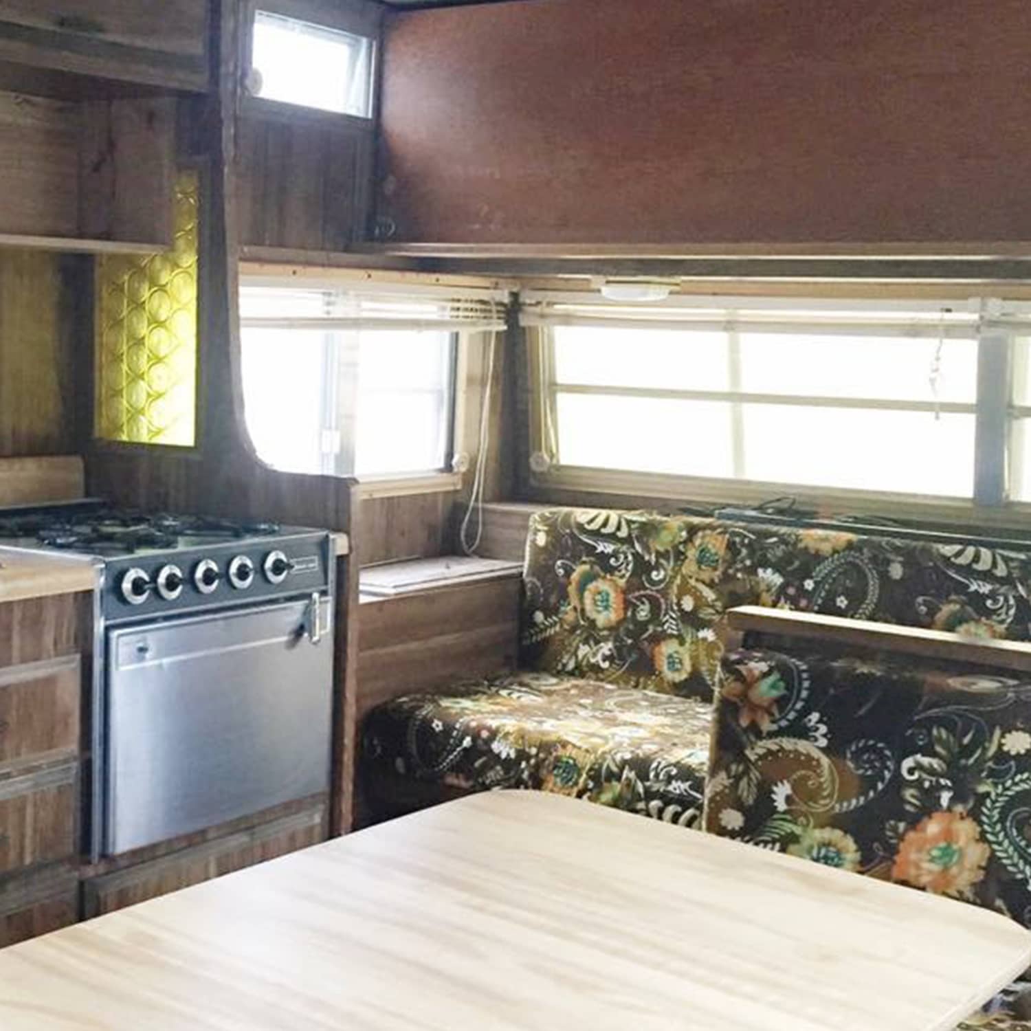 Small Travel Trailer Remodel Vintage Shasta Apartment Therapy