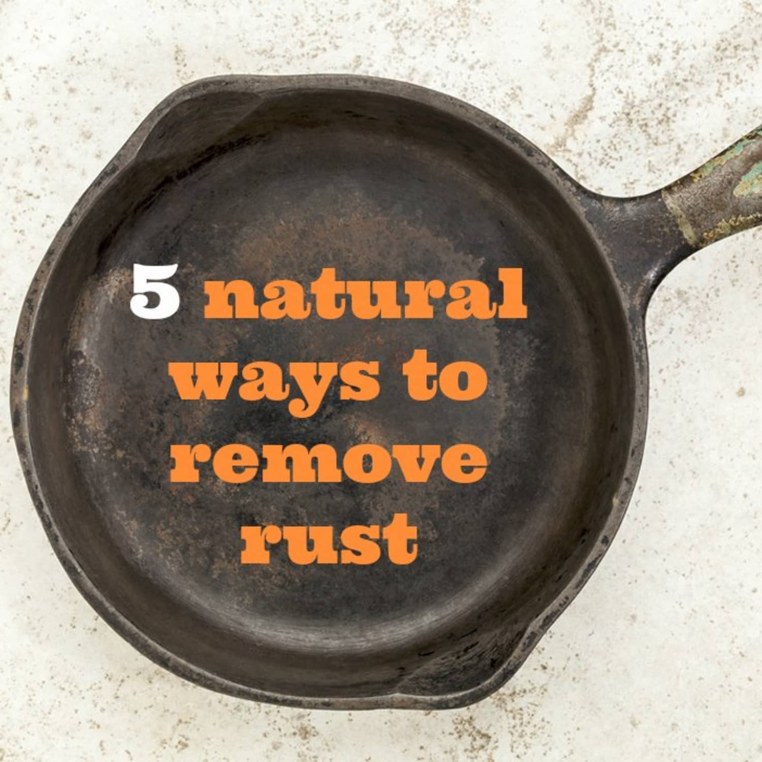 5 Easy Ways to Remove Rust From Metal