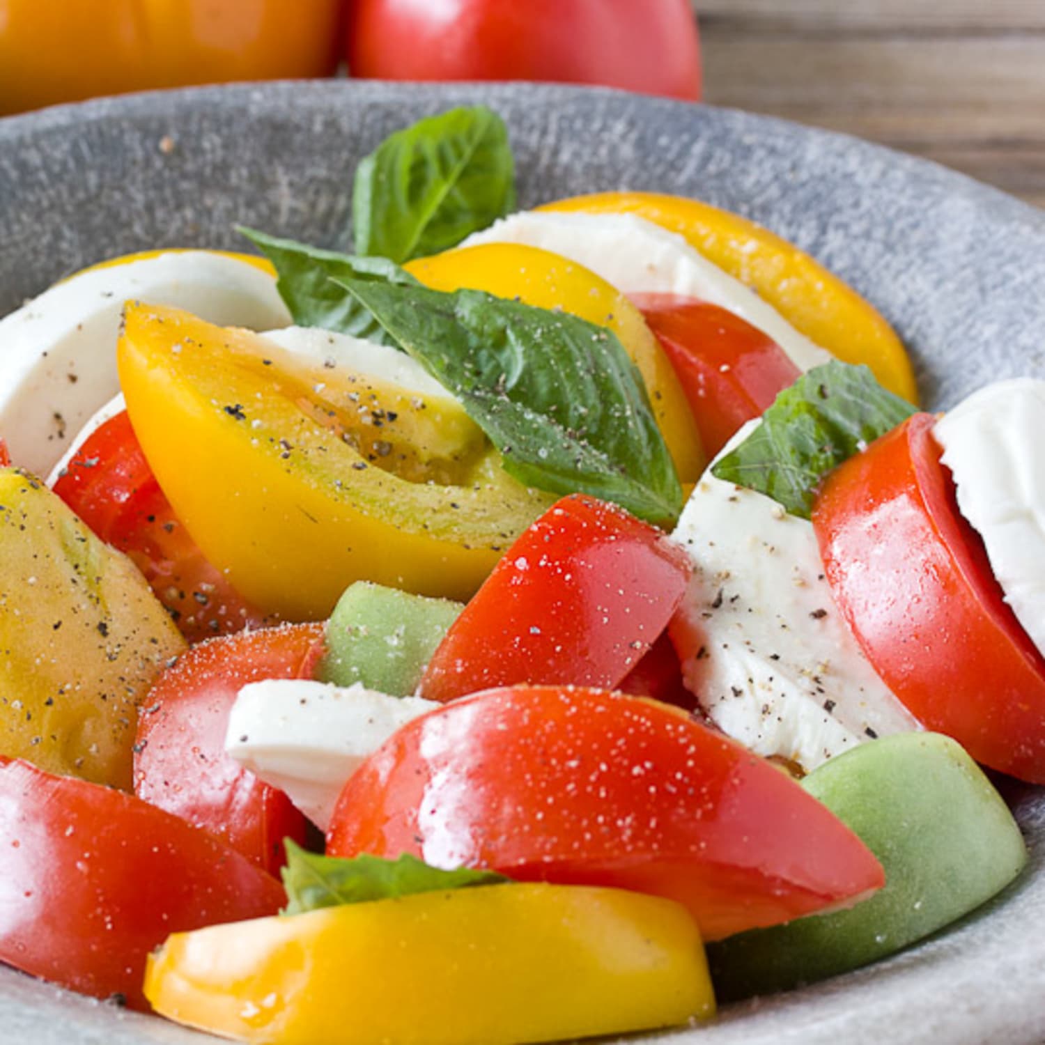Late Summer Recipe Caprese Salad Kitchn
