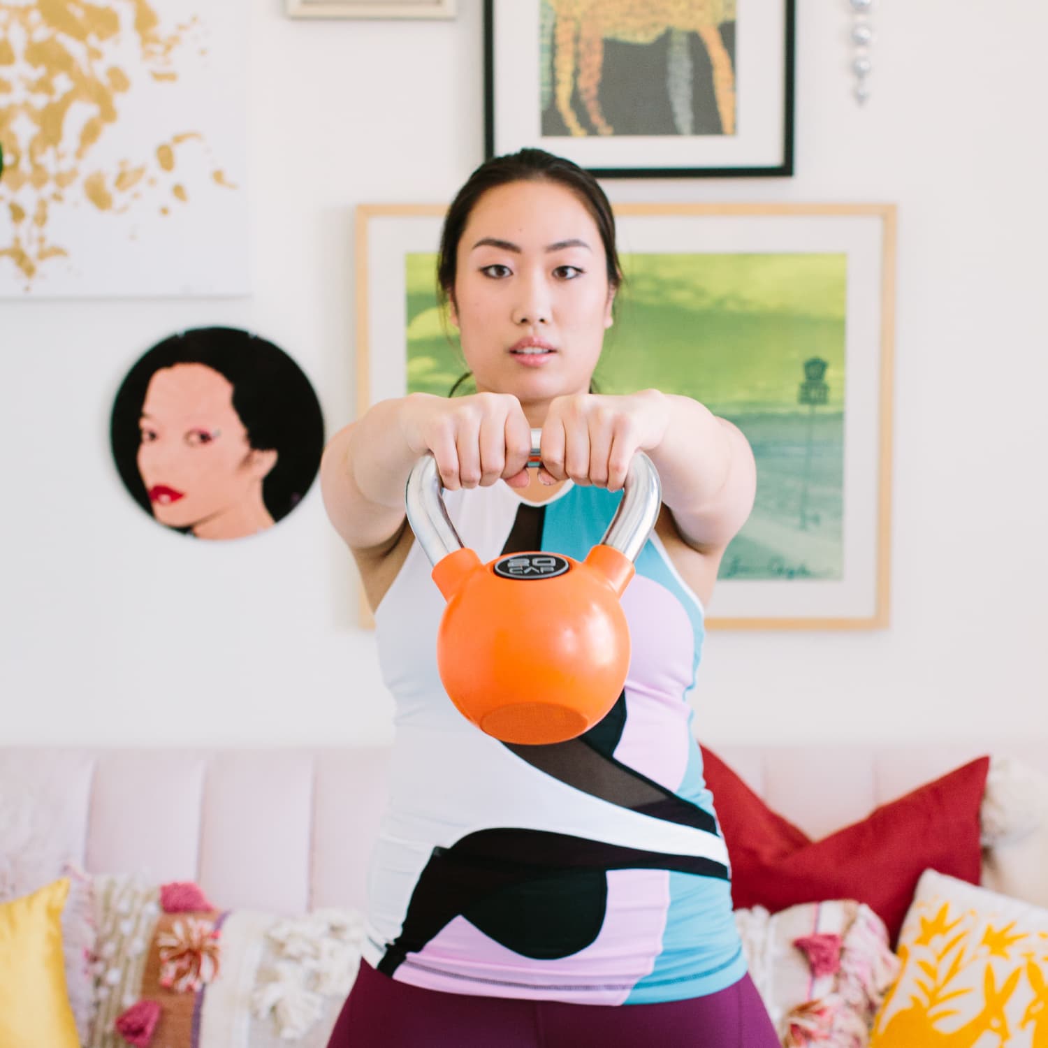 How To Do A Kettlebell Swing At Home Or Anywhere Apartment Therapy