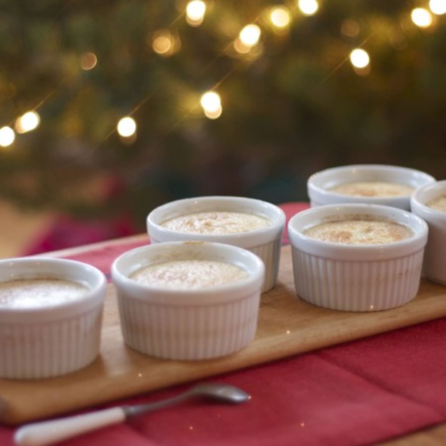 Holiday Recipe Baked Eggnog Custards Kitchn