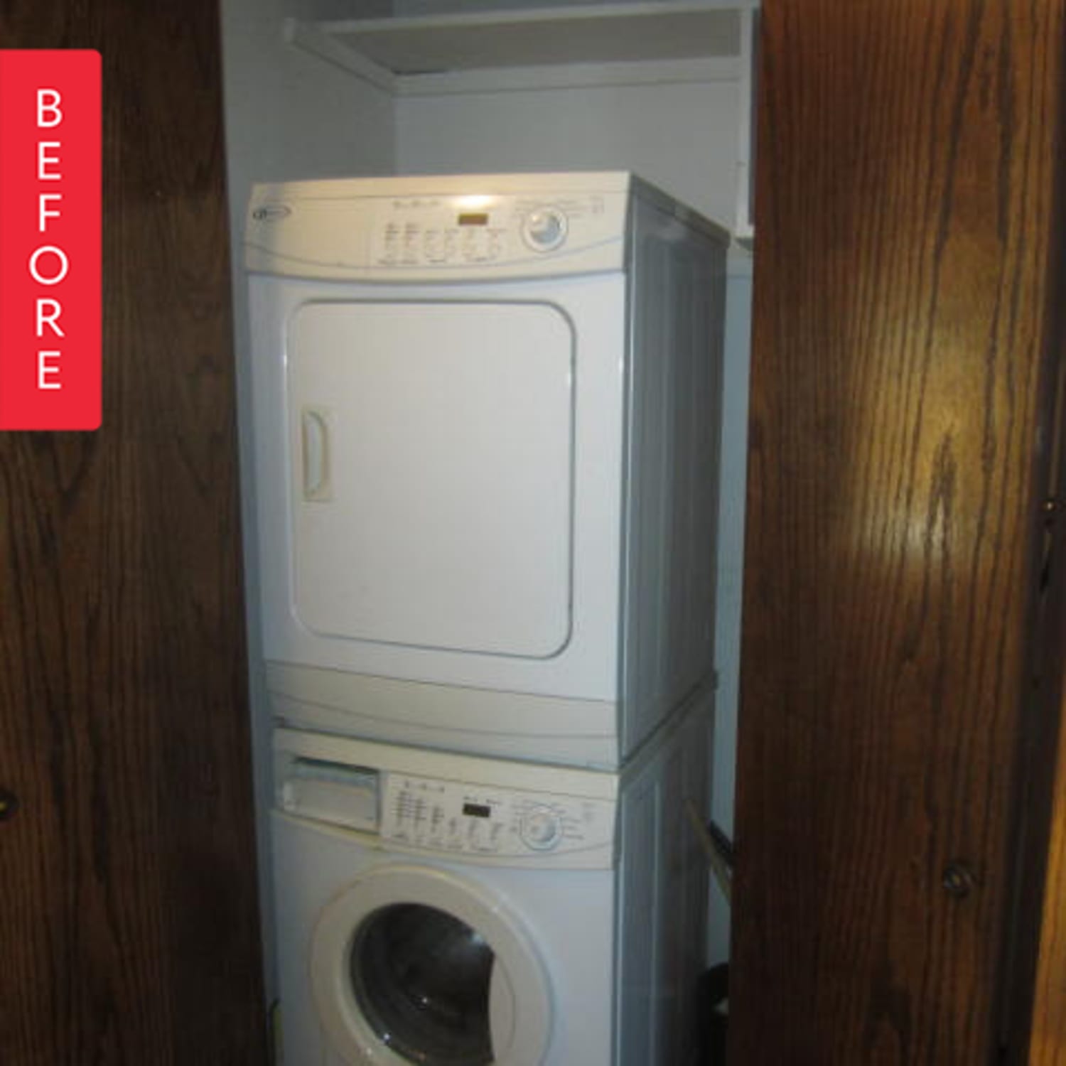 Before After A Diy Laundry Room Dream Apartment Therapy