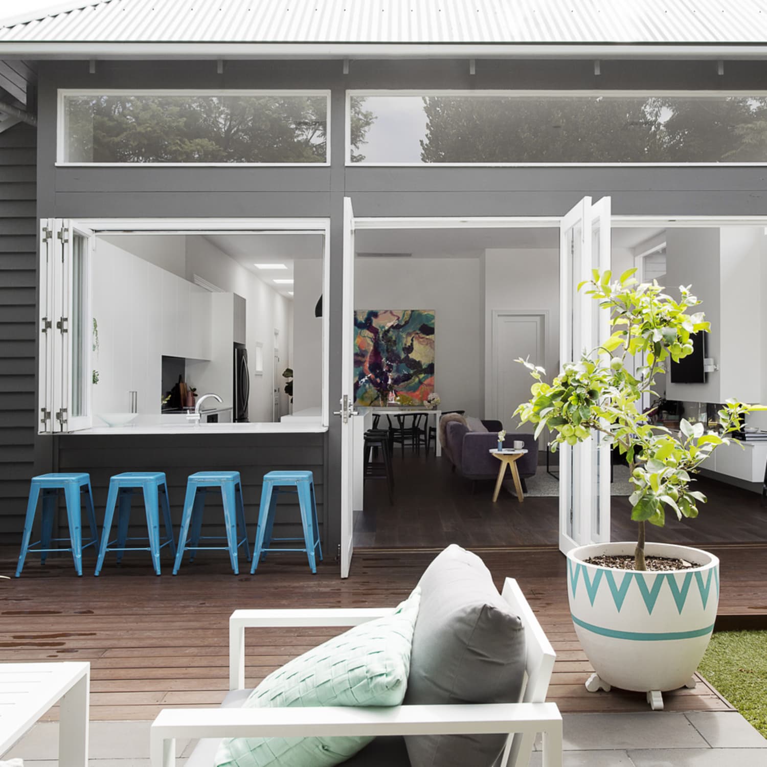 Indoor Outdoor Kitchens Of Your Dreams Apartment Therapy