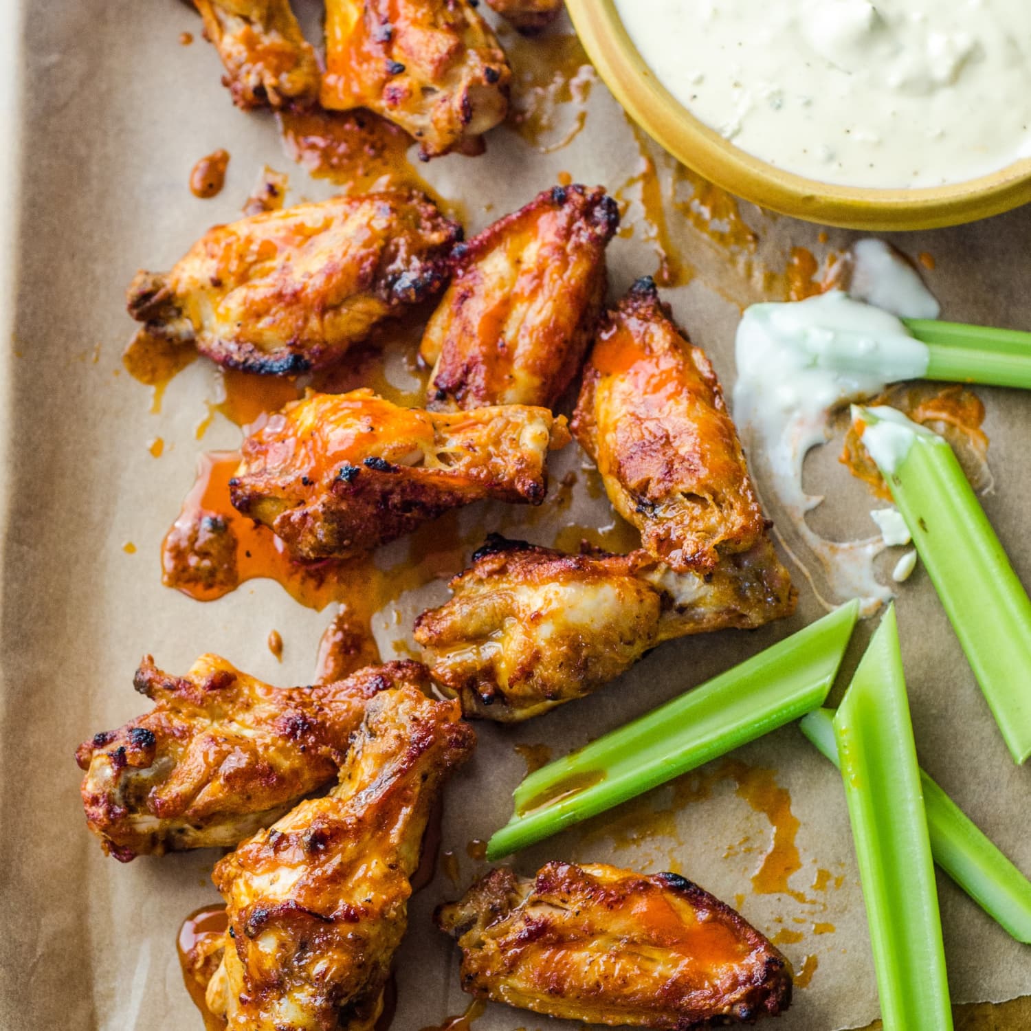 How To Make Buffalo Chicken Wings In The Oven Kitchn
