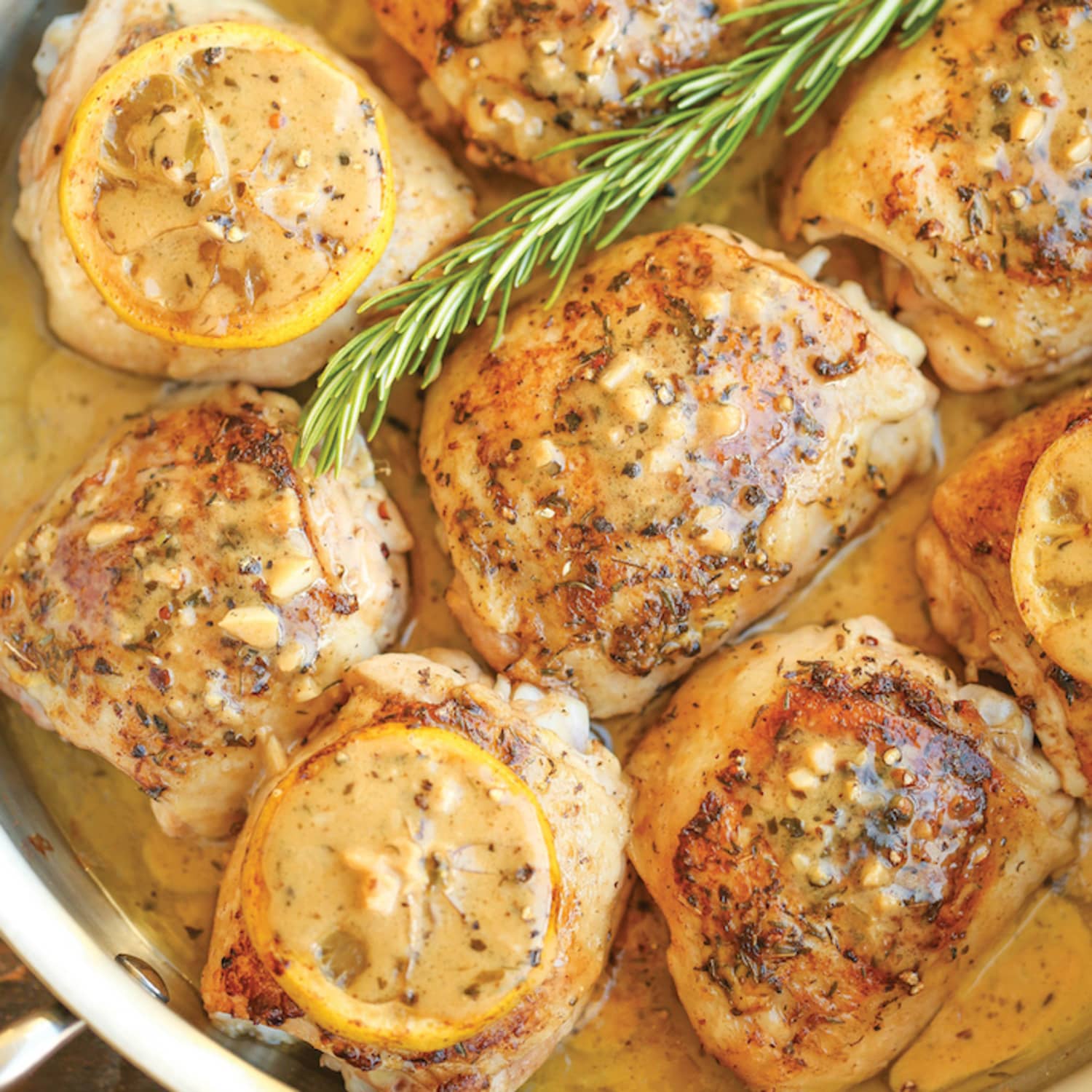 Herb Chicken With Lemon Cream Sauce Damn Delicious Kitchn