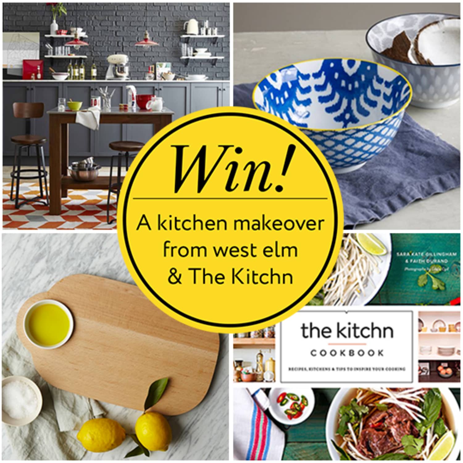 Last Day To Enter Win A 2000 Kitchen Makeover From West Elm Plus