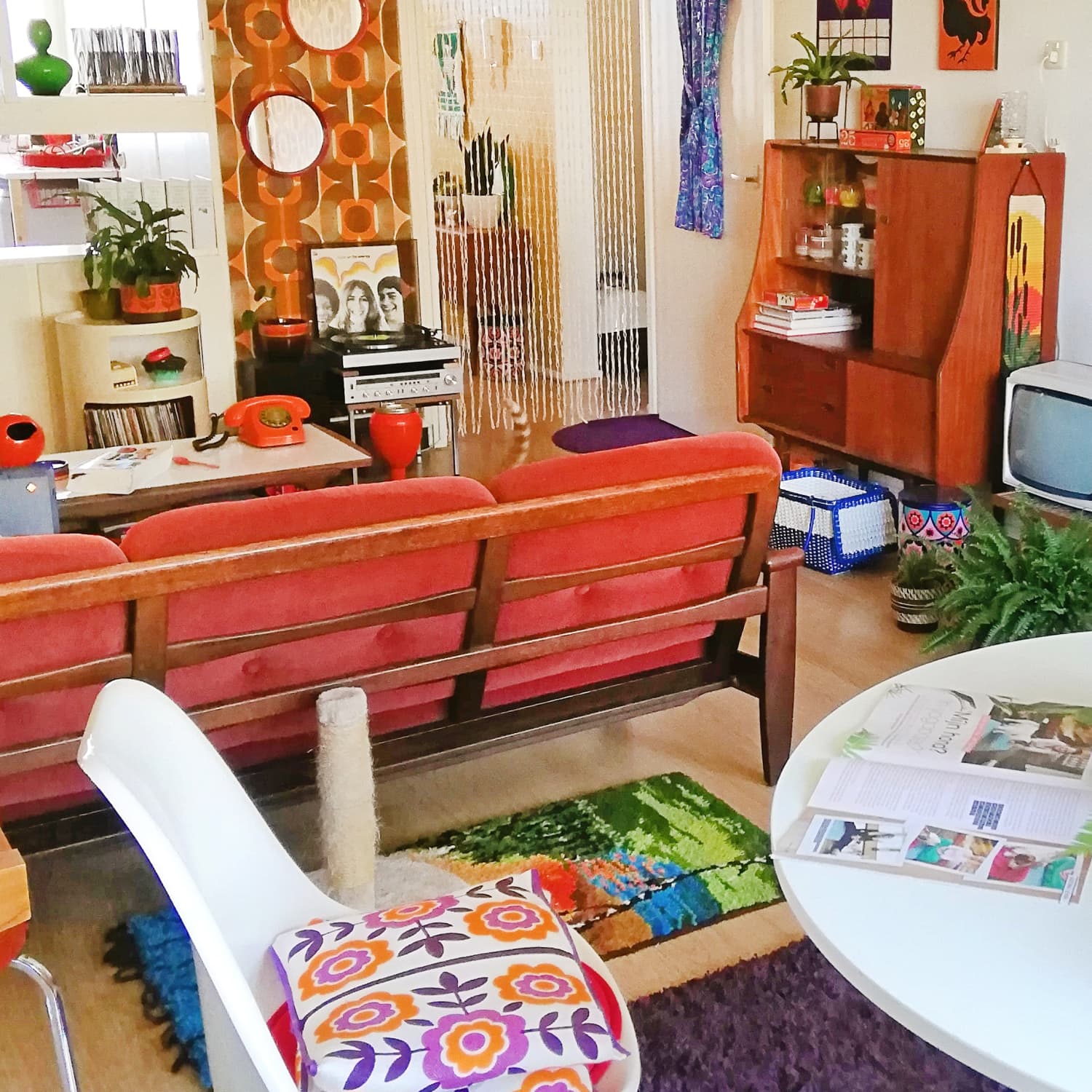 A Home Decorated Only In Sixties and Seventies Decor | Apartment ...