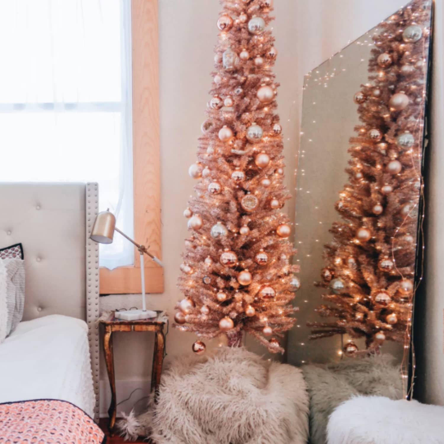 Rose Gold Christmas Tree Trend Where To Buy Apartment Therapy