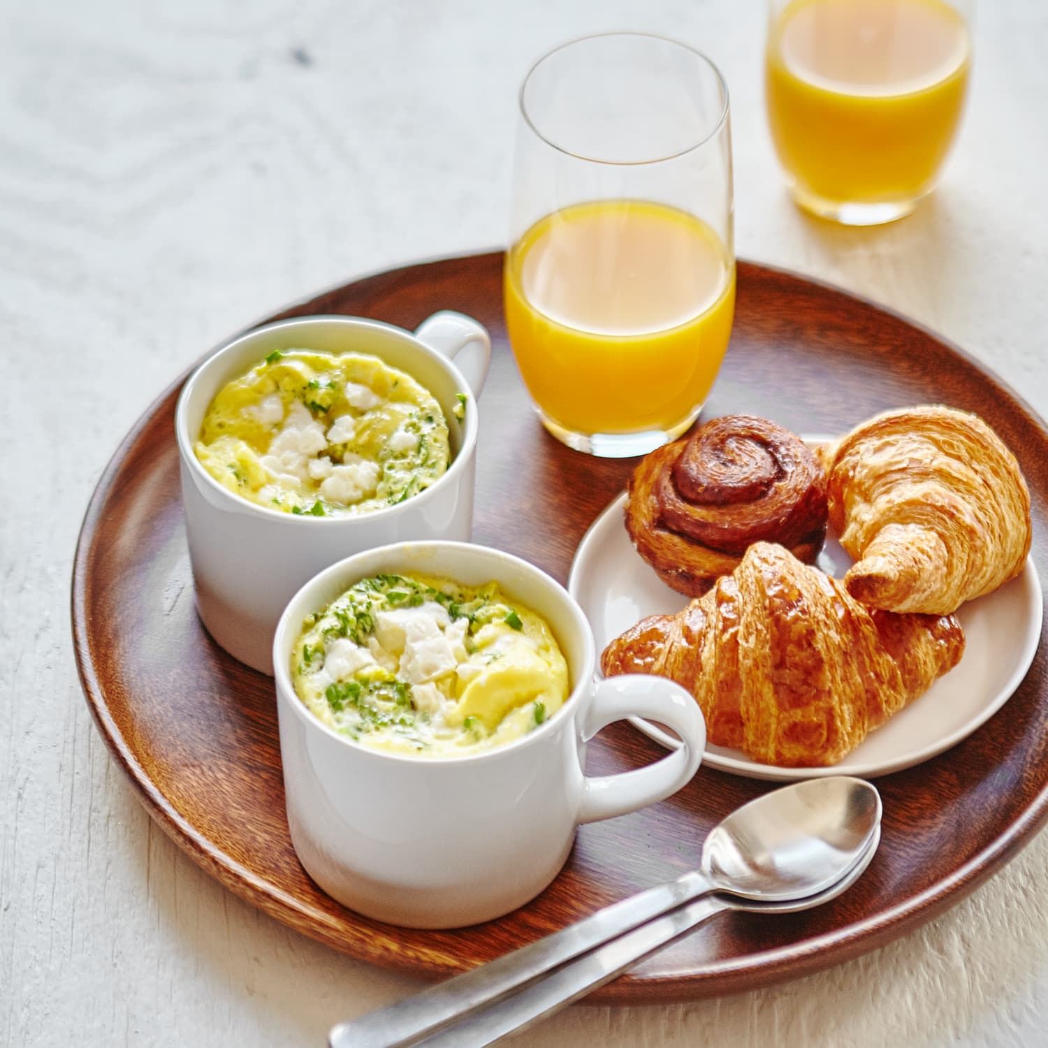 French Omelet with Spinach and Feta - The Mamasaur