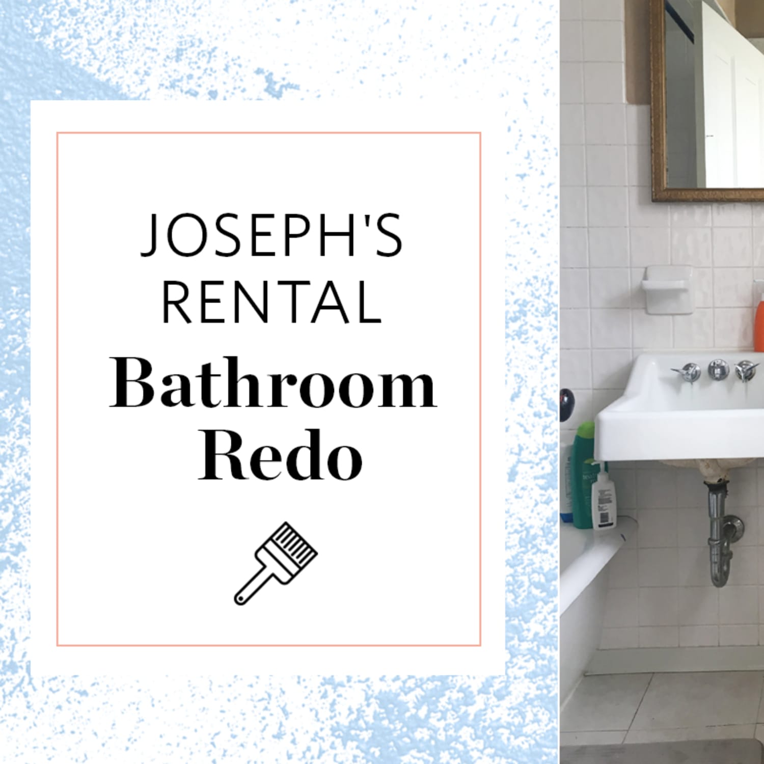 A Reversible Rental Bathroom Makeover Under 500 Apartment Therapy