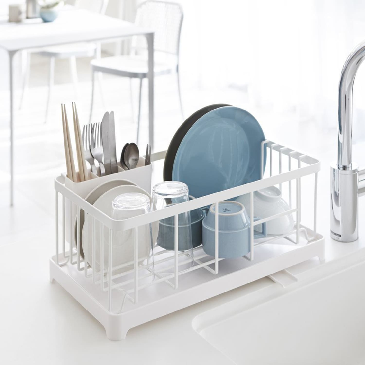 Top 10 Well Designed Dish Racks For Small Kitchens Apartment Therapy Find plate racks and dish drainer tray designs for drying your clean dishes. dish racks for small kitchens
