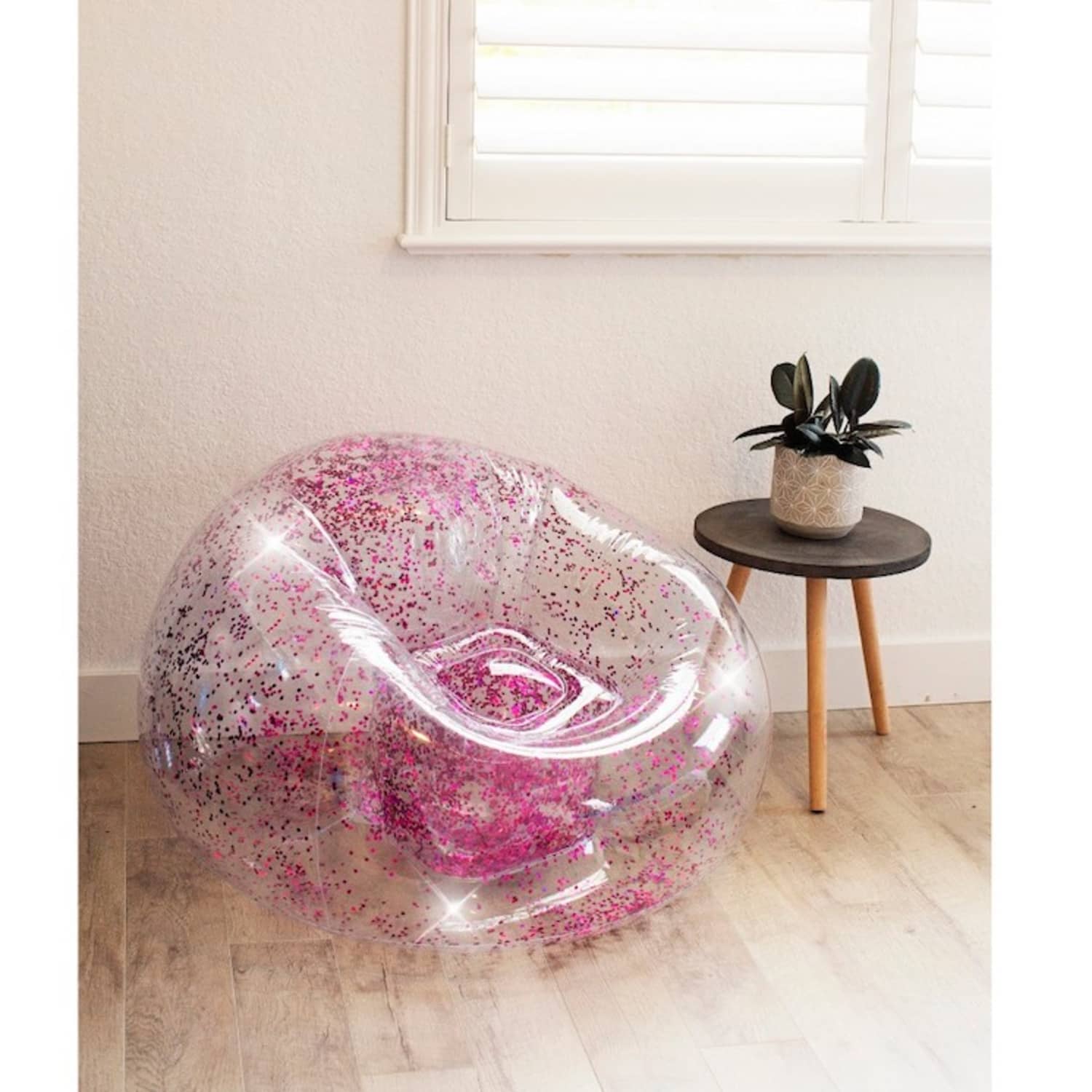 Target Released A 90s Inspired Glitter Inflatable Chair