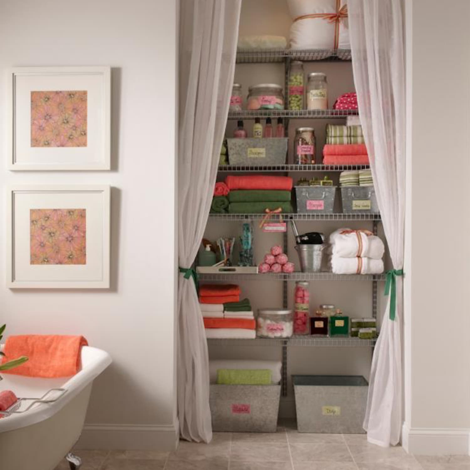 Project Ideas For Hiding Clutter With Curtains Shades Apartment Therapy