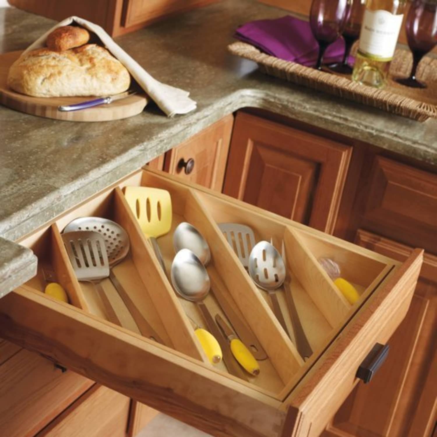 How to Organize Kitchen Drawers and Cabinets