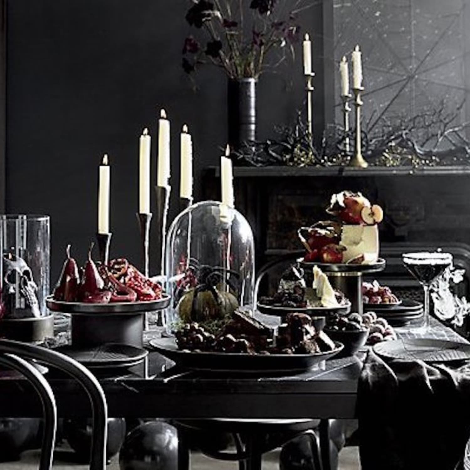 Crate And Barrel Sells Goth Halloween Decor | Apartment Therapy