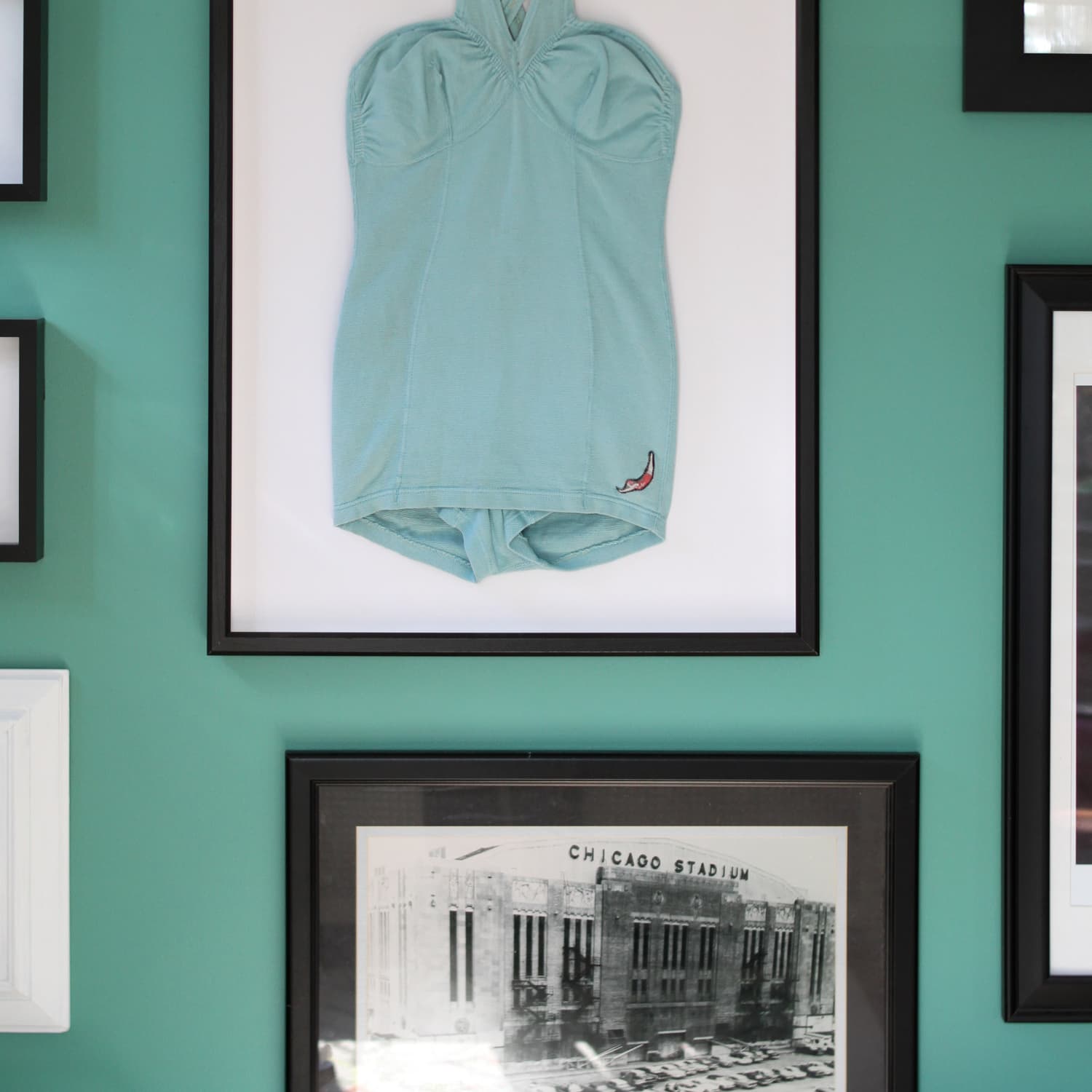 Decorating Idea: How To Frame Vintage Clothing to Hang as Art | Apartment  Therapy
