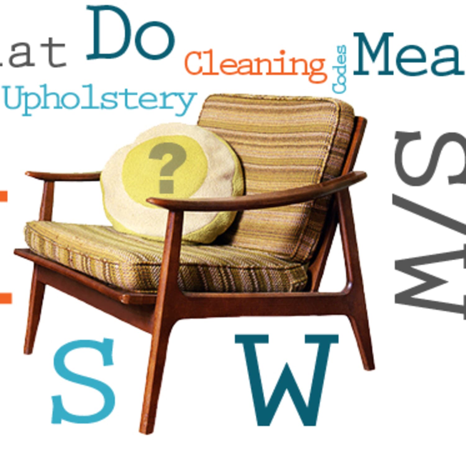 How To Read Upholstery Cleaning Codes | Apartment Therapy
